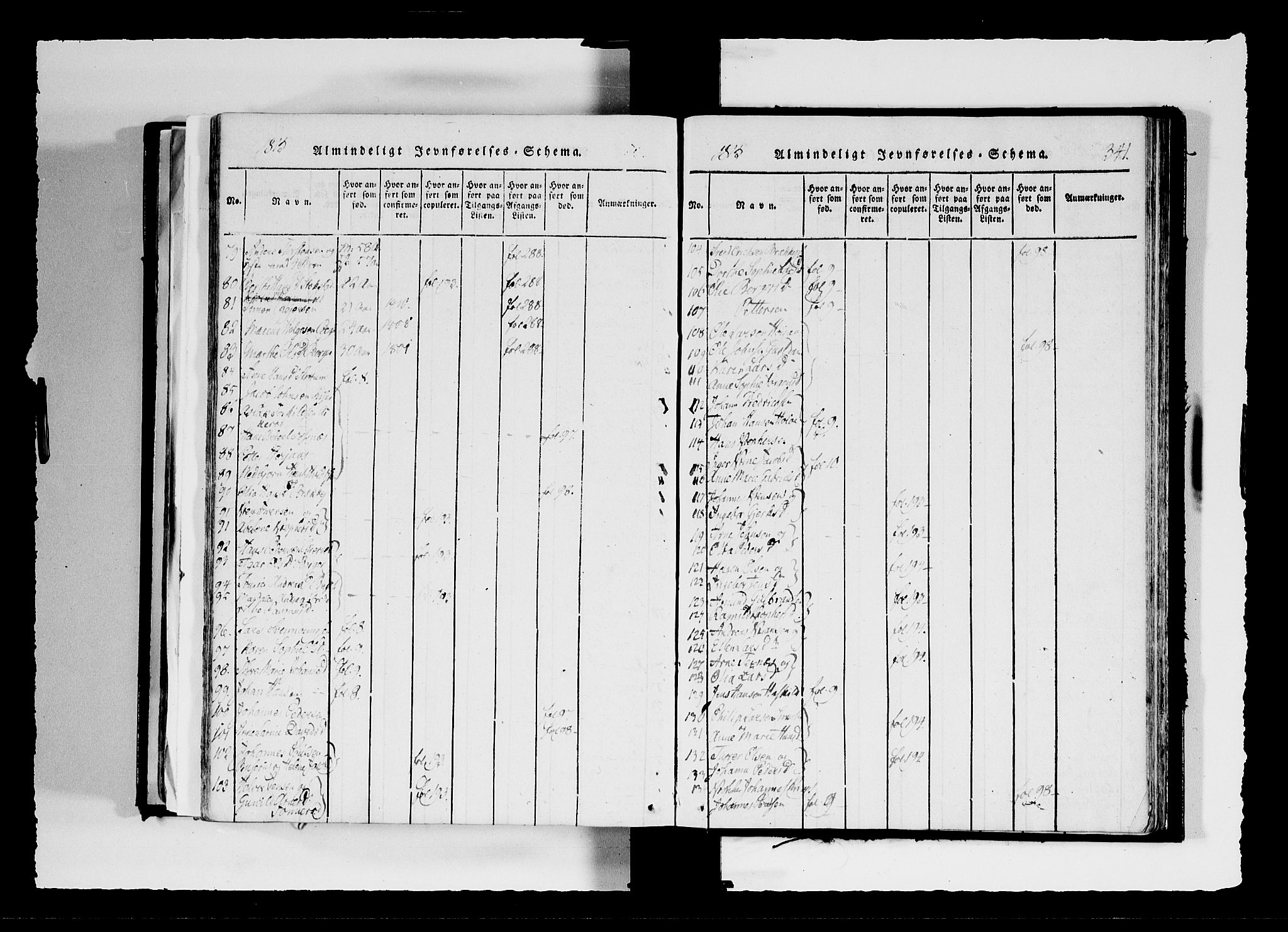 Hobøl prestekontor Kirkebøker, AV/SAO-A-2002/F/Fa/L0002: Parish register (official) no. I 2, 1814-1841, p. 341