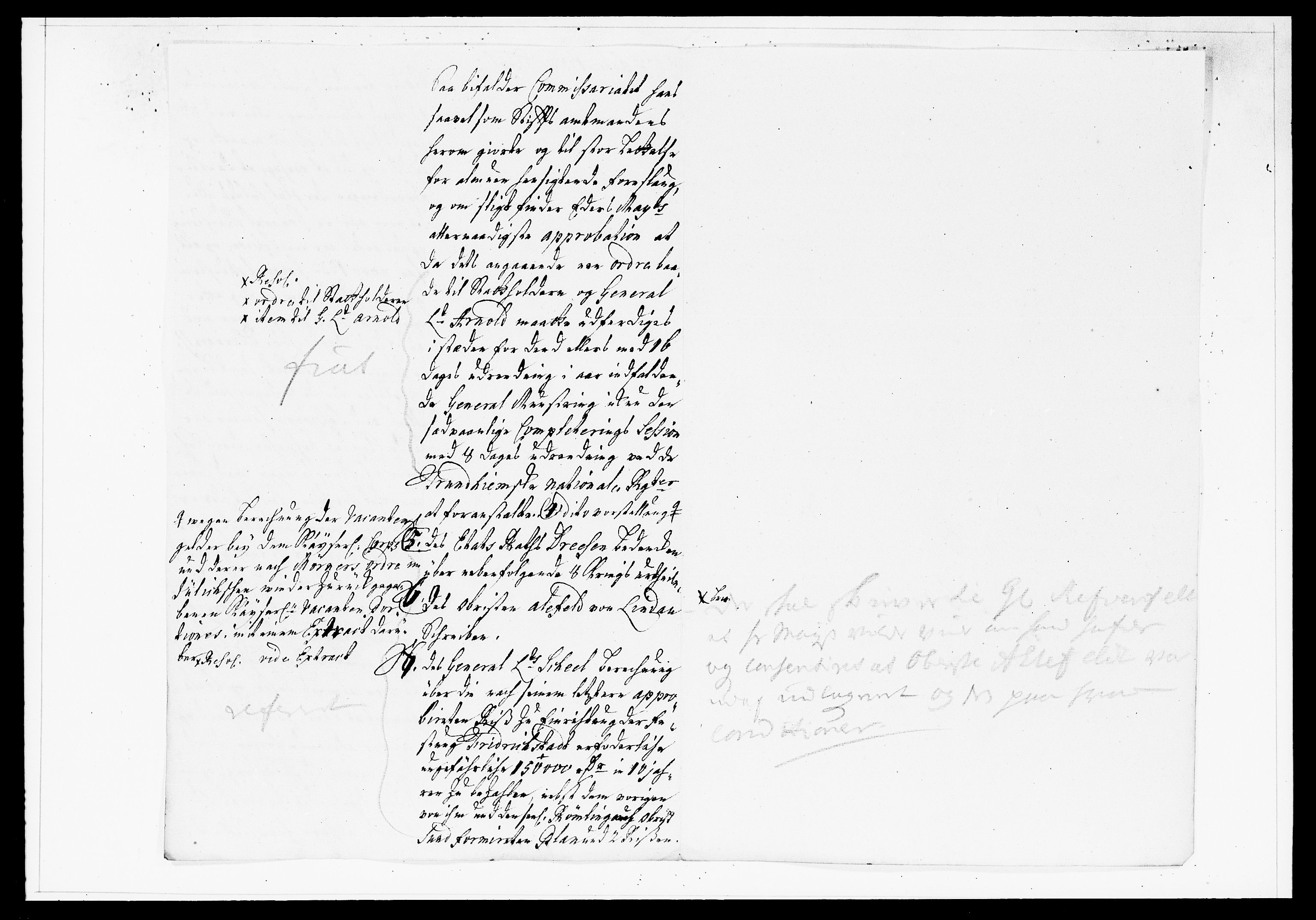 Krigskollegiet, Krigskancelliet, DRA/A-0006/-/1138-1142: Refererede sager, 1737, p. 43