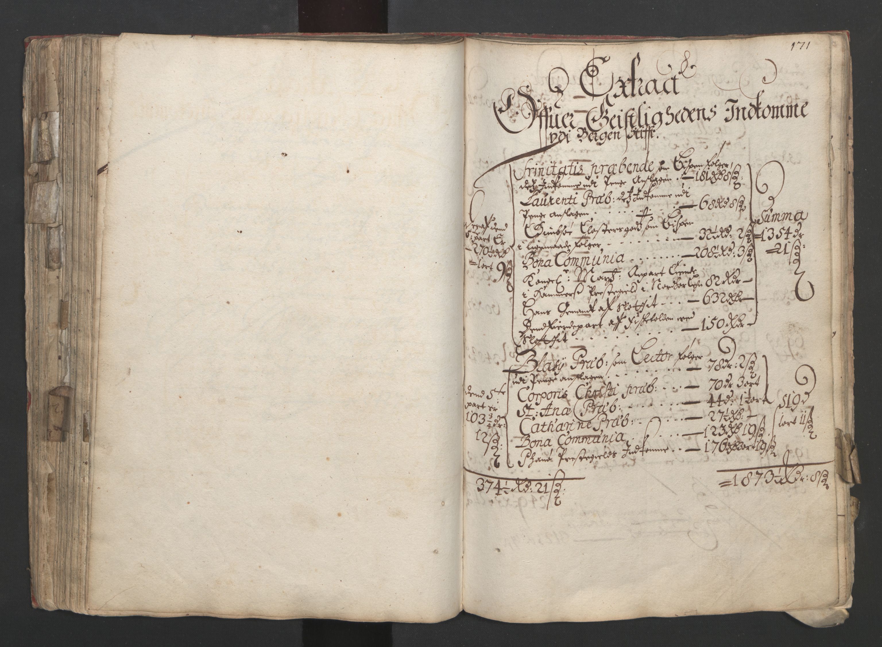 Rentekammeret inntil 1814, Realistisk ordnet avdeling, AV/RA-EA-4070/L/L0031/0001: Landkommisjonens ekstrakter: / Niclas Paulsens ekstrakt av Landkommisjonens innleverte saker:, 1662, p. 170b-171a