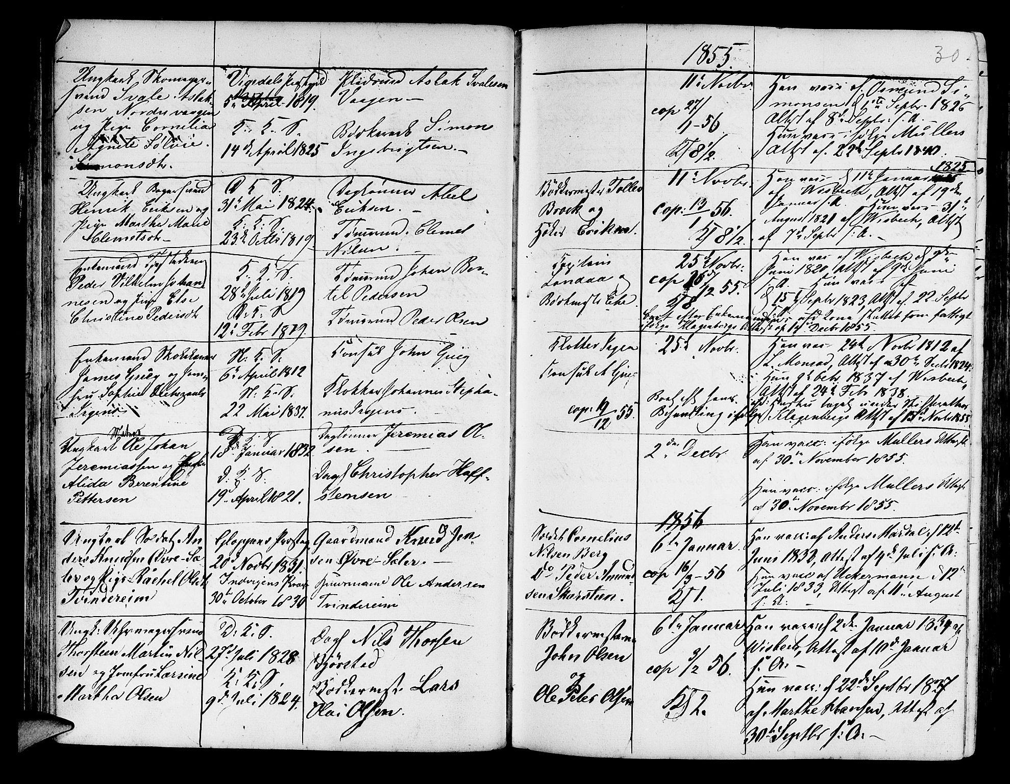 Korskirken sokneprestembete, AV/SAB-A-76101/H/Haa/L0009: Parish register (official) no. A 9, 1743-1861, p. 30