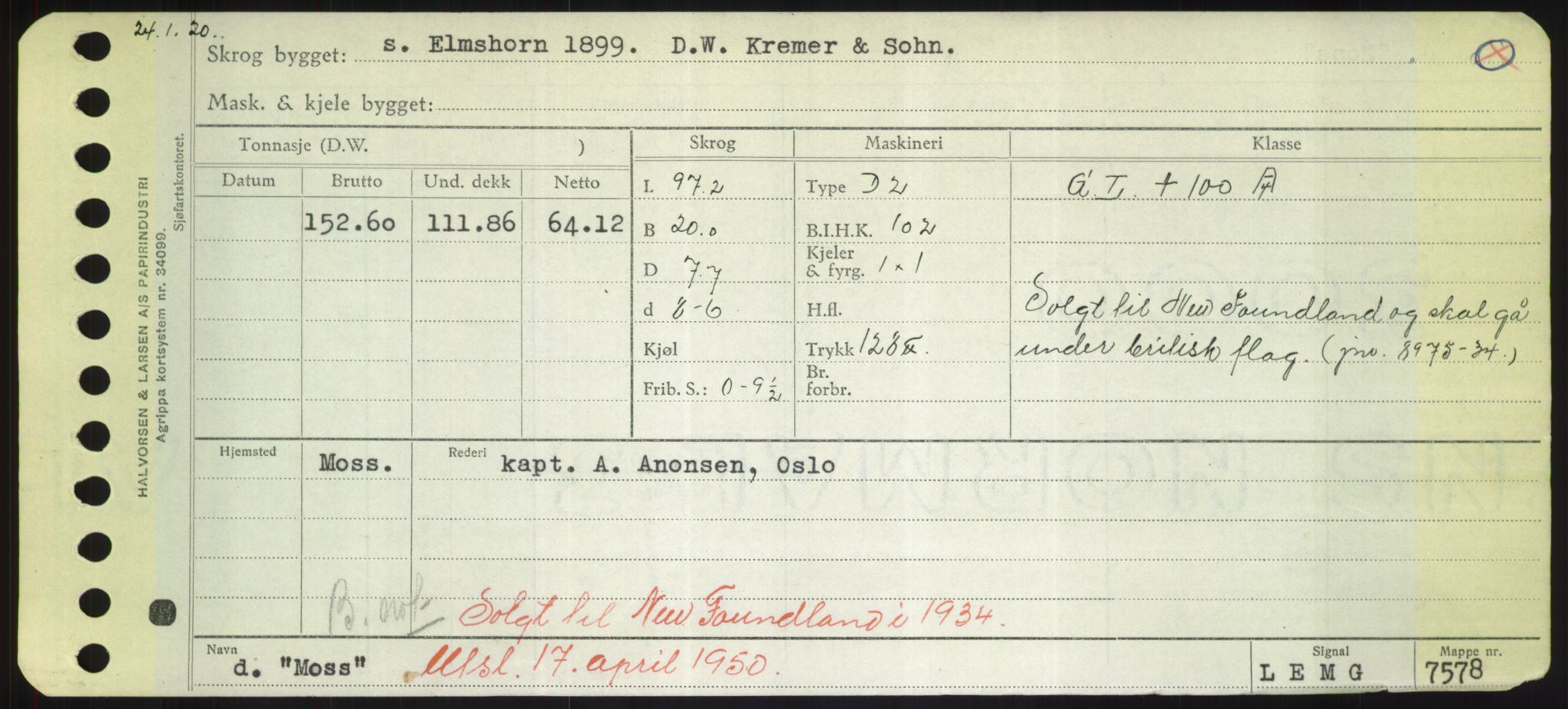 Sjøfartsdirektoratet med forløpere, Skipsmålingen, AV/RA-S-1627/H/Hd/L0025: Fartøy, Min-Mås, p. 297