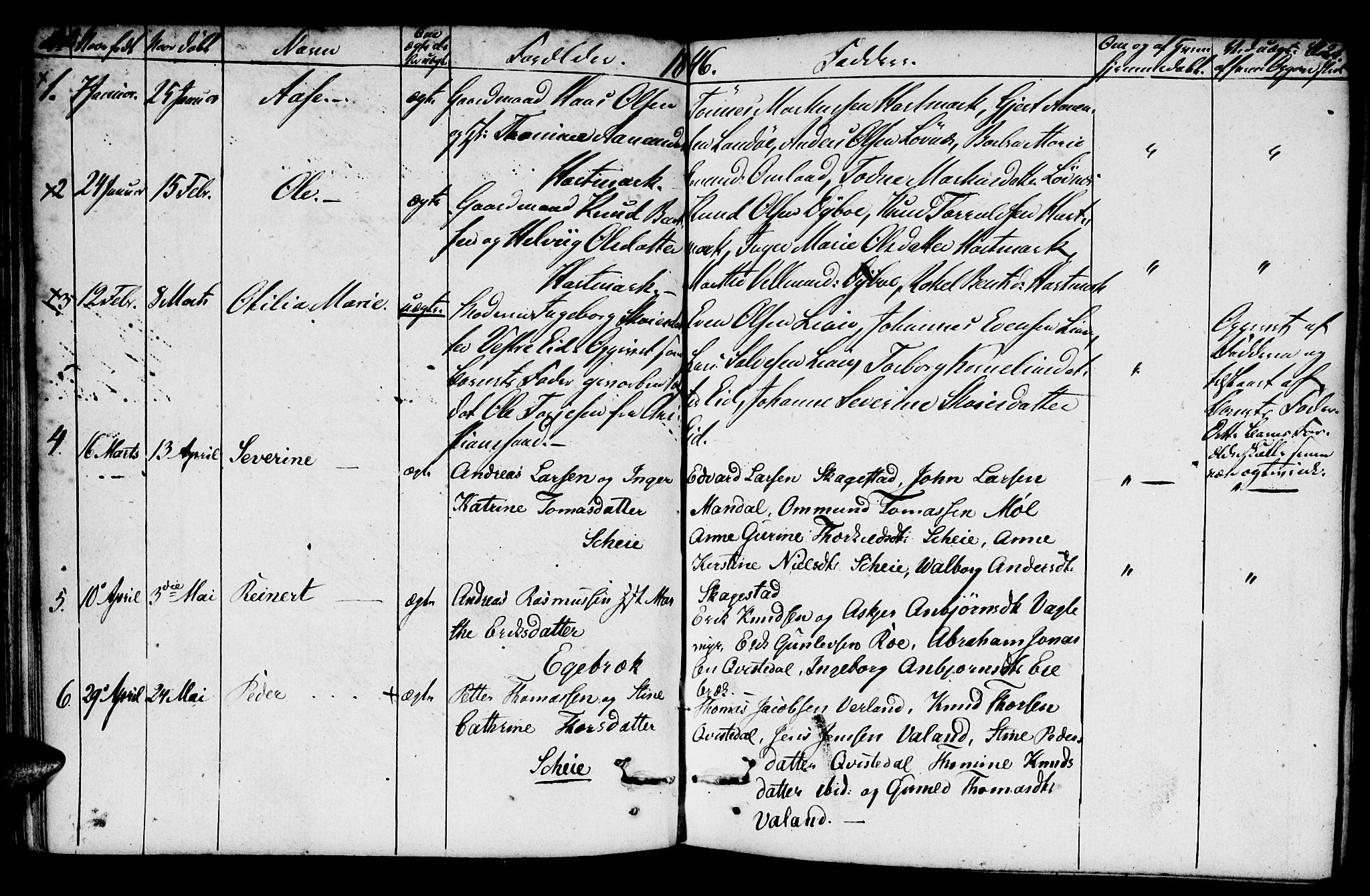 Mandal sokneprestkontor, SAK/1111-0030/F/Fb/Fbb/L0001: Parish register (copy) no. B 1, 1802-1846, p. 120-121