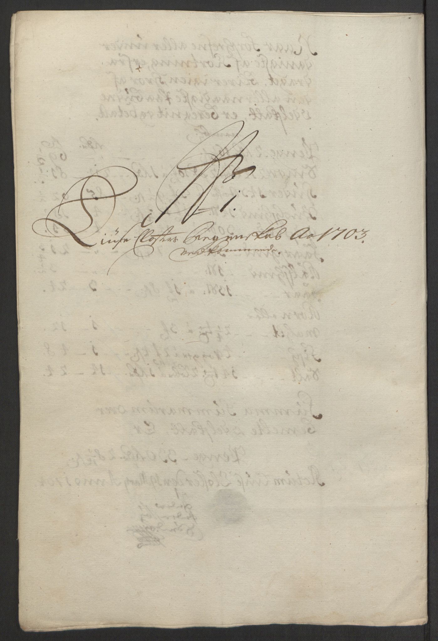 Rentekammeret inntil 1814, Reviderte regnskaper, Fogderegnskap, AV/RA-EA-4092/R50/L3159: Fogderegnskap Lyse kloster, 1691-1709, p. 188