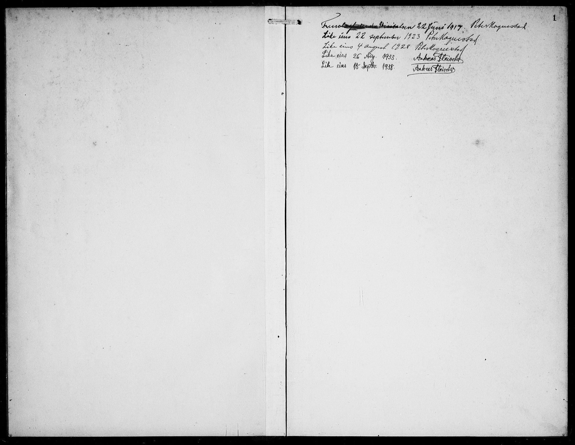 Innvik sokneprestembete, SAB/A-80501: Parish register (copy) no. A 4, 1913-1936, p. 1