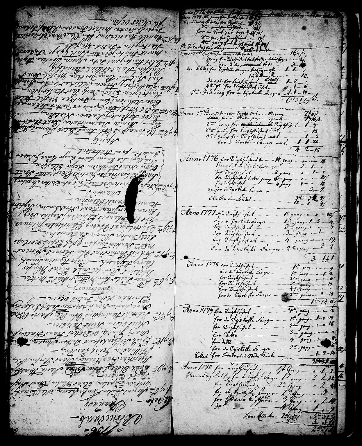 Skien kirkebøker, SAKO/A-302/G/Ga/L0001: Parish register (copy) no. 1, 1756-1791, p. 60
