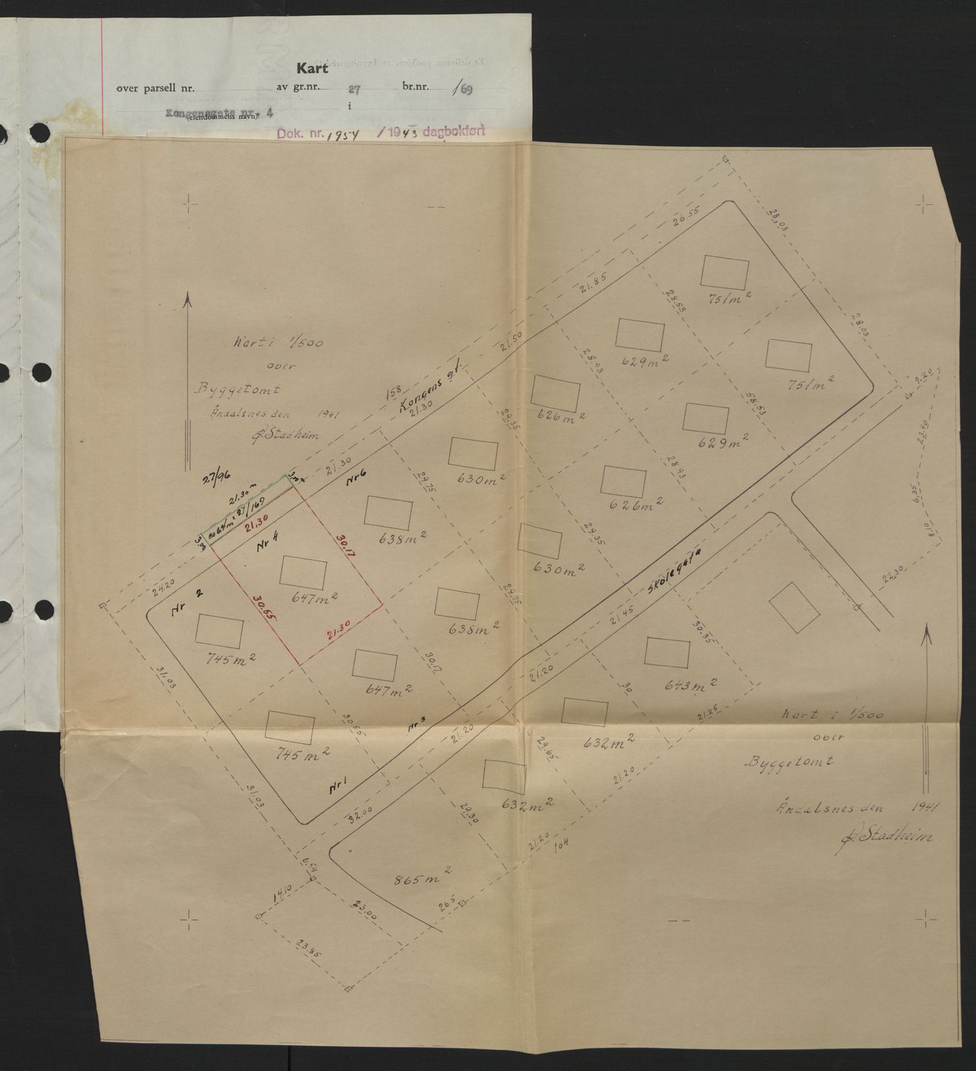 Romsdal sorenskriveri, AV/SAT-A-4149/1/2/2C: Mortgage book no. A10, 1941-1941, Diary no: : 1559/1941