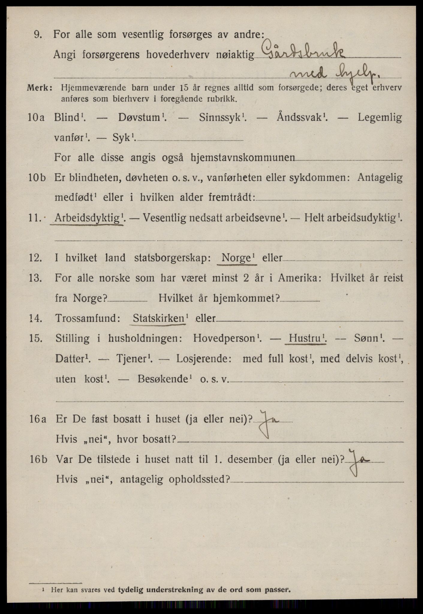 SAT, 1920 census for Sykkylven, 1920, p. 5436
