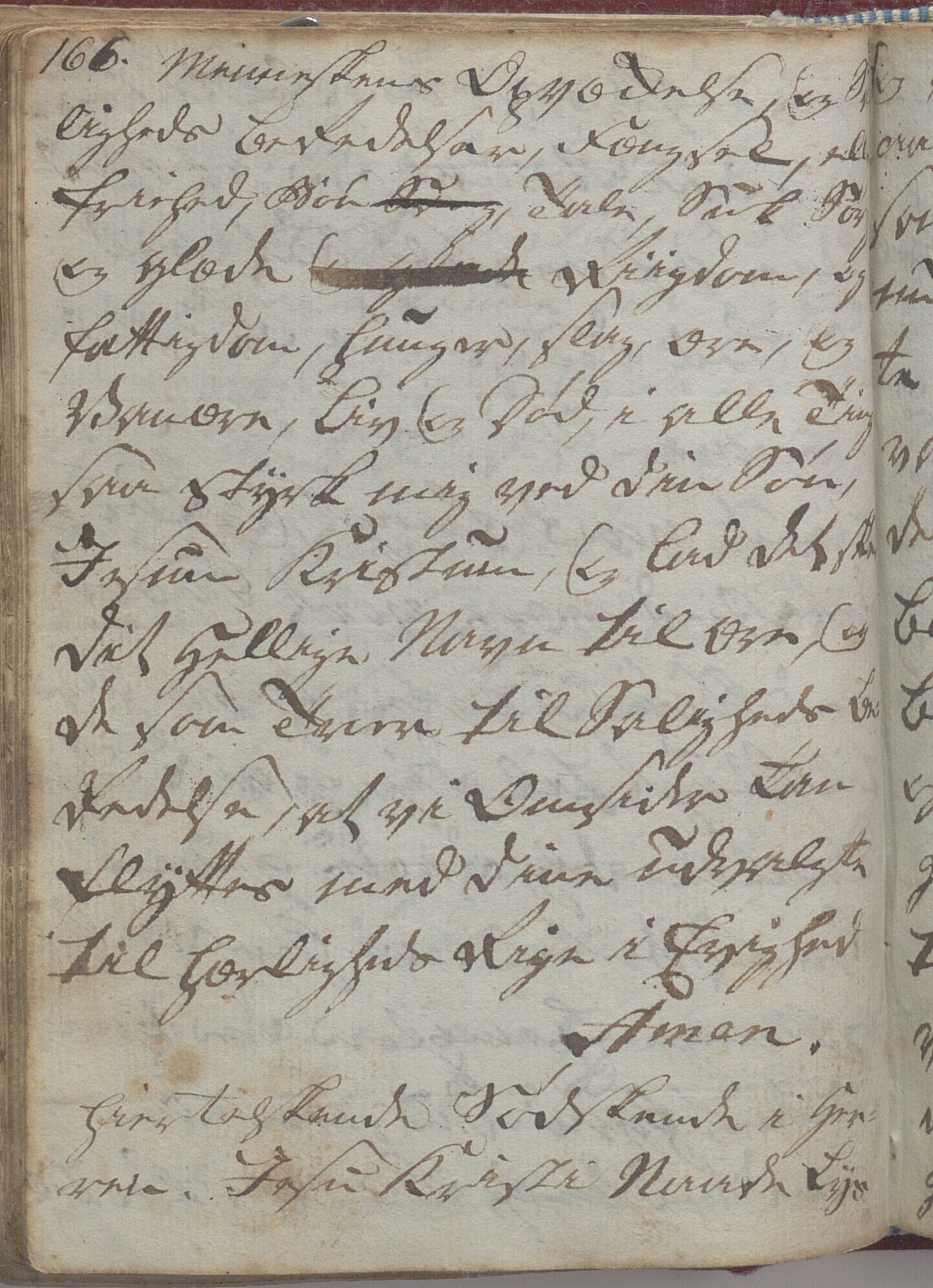 Heggtveitsamlingen, TMF/A-1007/H/L0047/0005: Kopibøker, brev etc.  / "MF I"(Kopibok frå Heggtveits samling), 1800-1823, p. 166