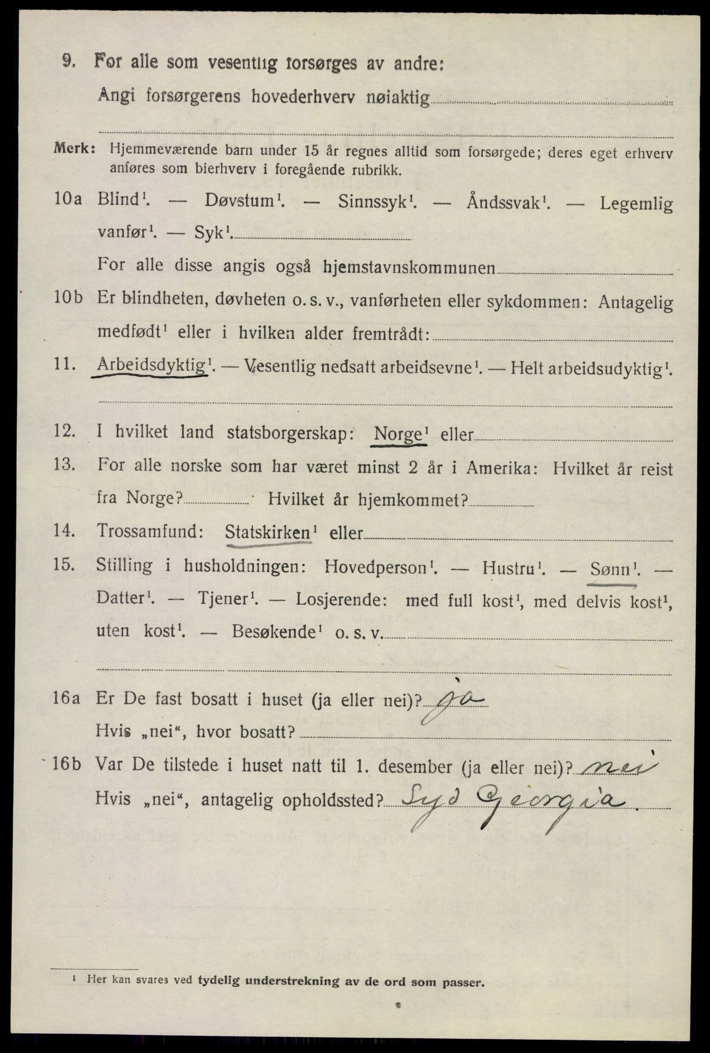 SAKO, 1920 census for Nøtterøy, 1920, p. 8444