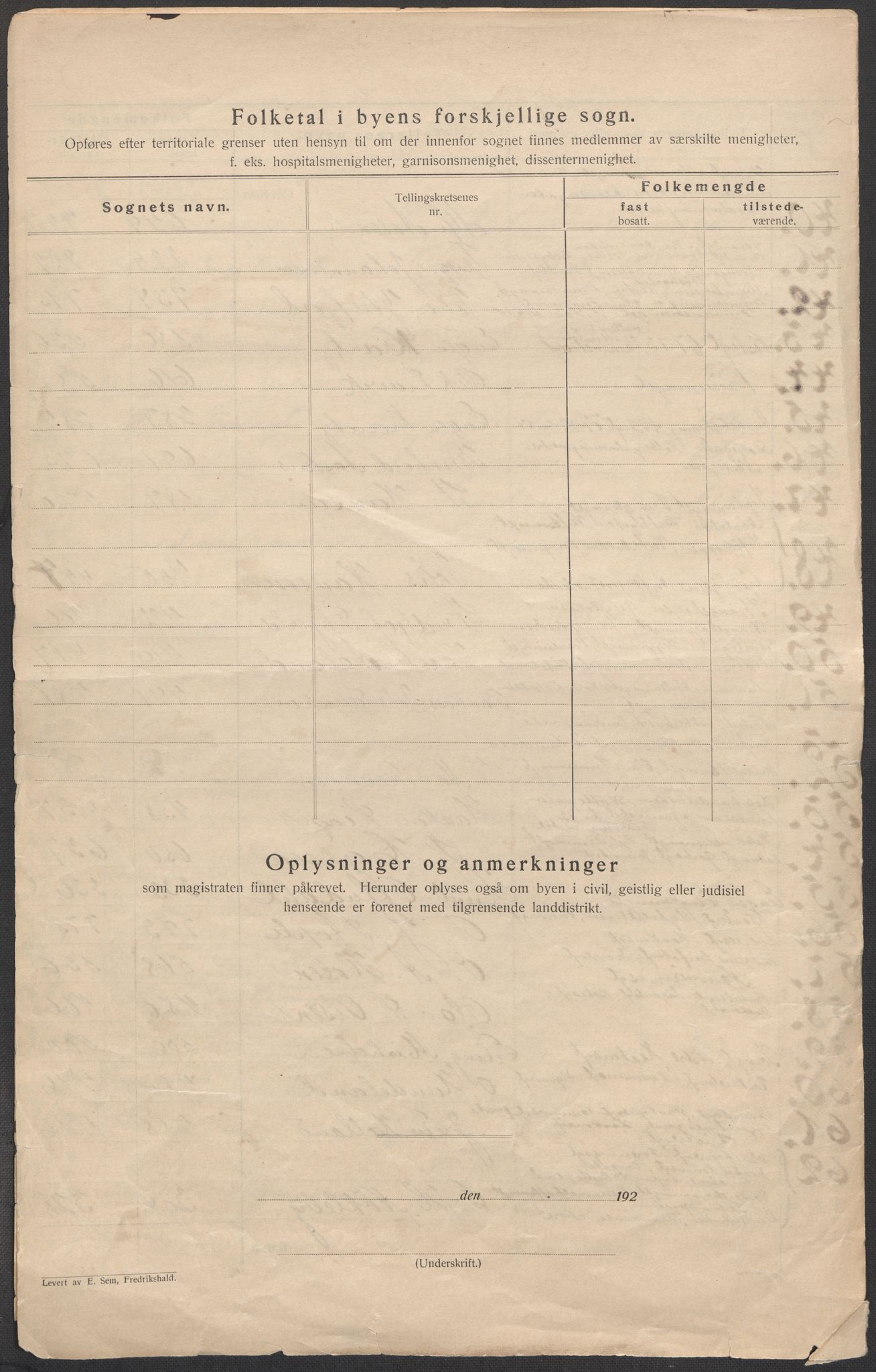 SAB, 1920 census for Bergen, 1920, p. 6