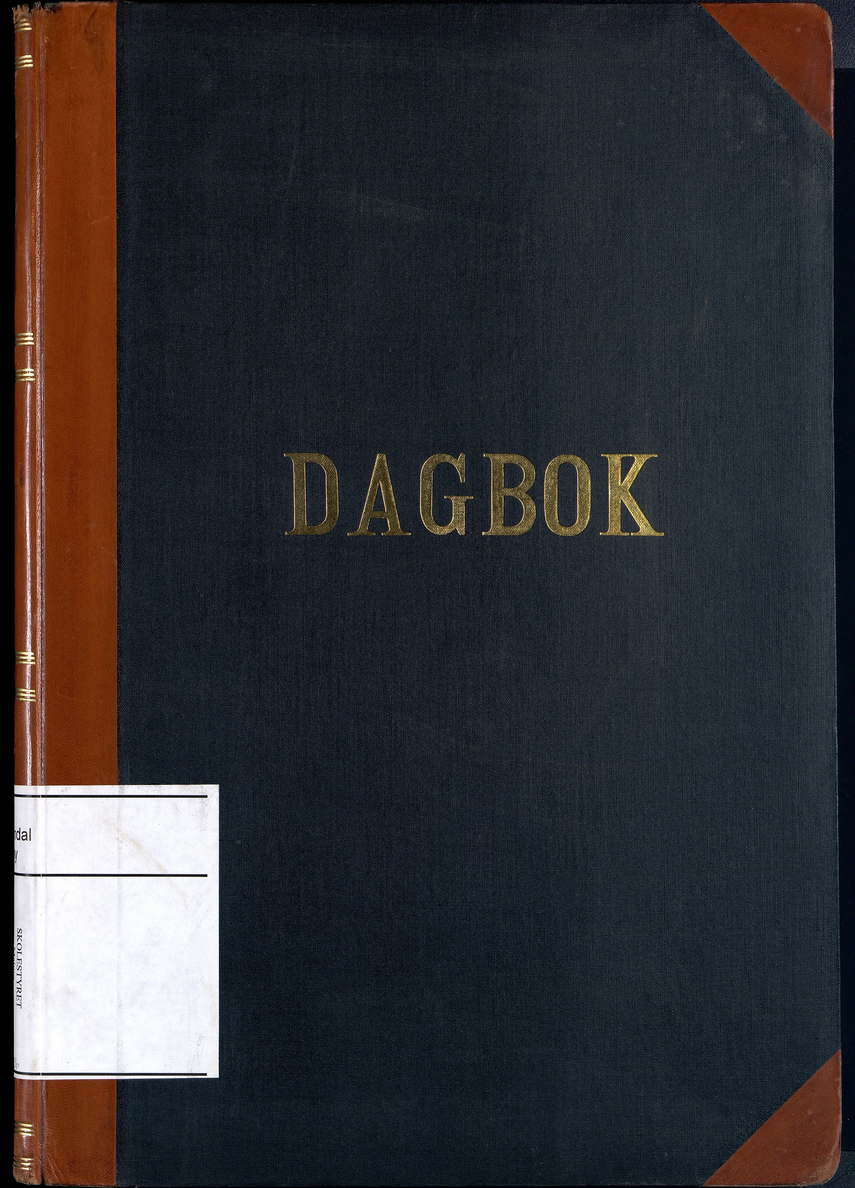 Mandal By - Mandal Allmueskole/Folkeskole/Skole, IKAV/1002MG551/I/L0036: Dagbok, 1917-1930