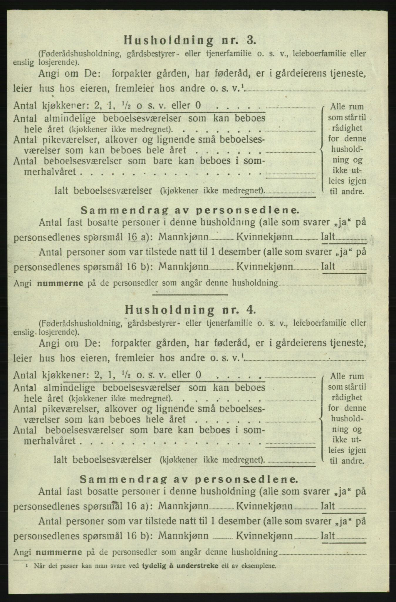 SAB, 1920 census for Skånevik, 1920, p. 1318