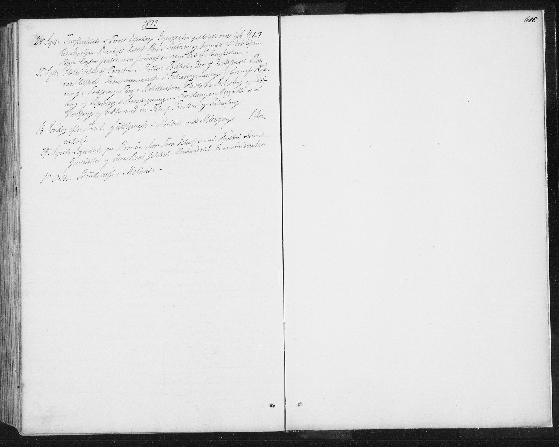 Ministerialprotokoller, klokkerbøker og fødselsregistre - Sør-Trøndelag, AV/SAT-A-1456/691/L1077: Parish register (official) no. 691A09, 1862-1873, p. 616