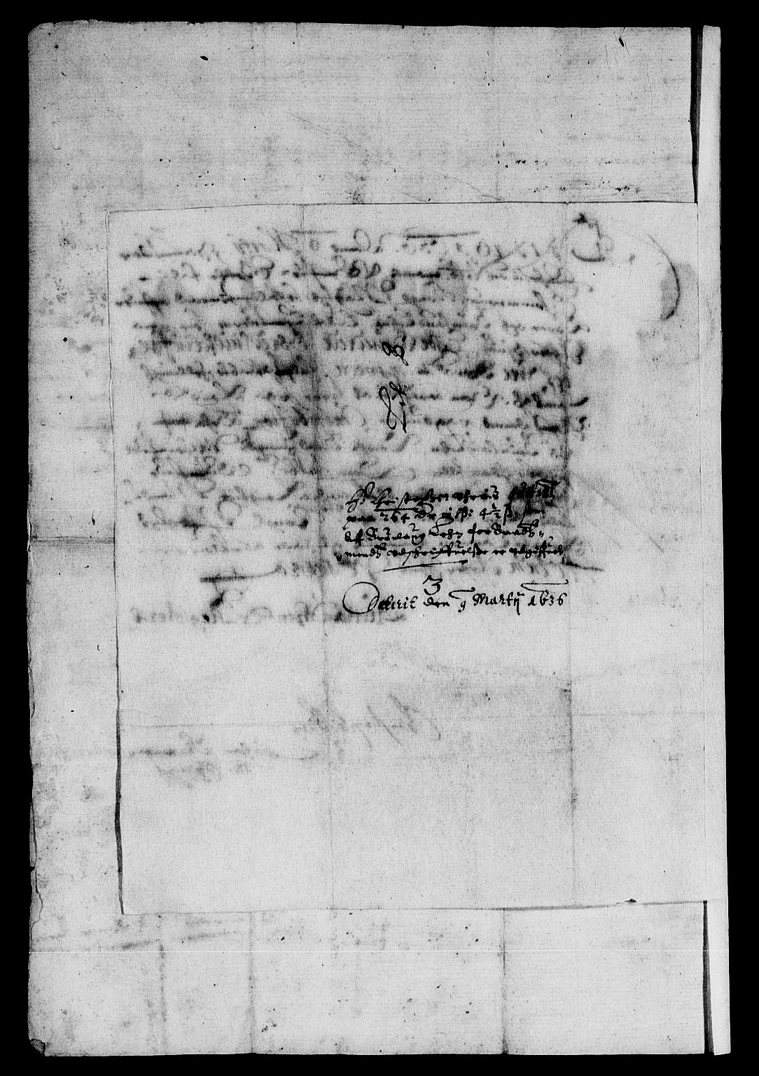 Rentekammeret inntil 1814, Reviderte regnskaper, Lensregnskaper, AV/RA-EA-5023/R/Rb/Rbl/L0006: Brunla len med Eiker len 1626-37, 1635-1638