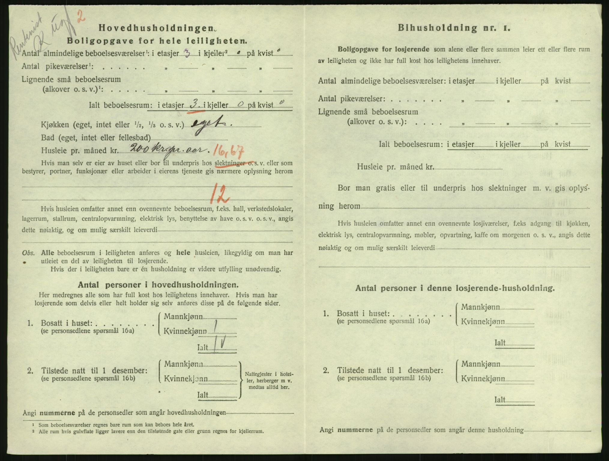 SAK, 1920 census for Lillesand, 1920, p. 566