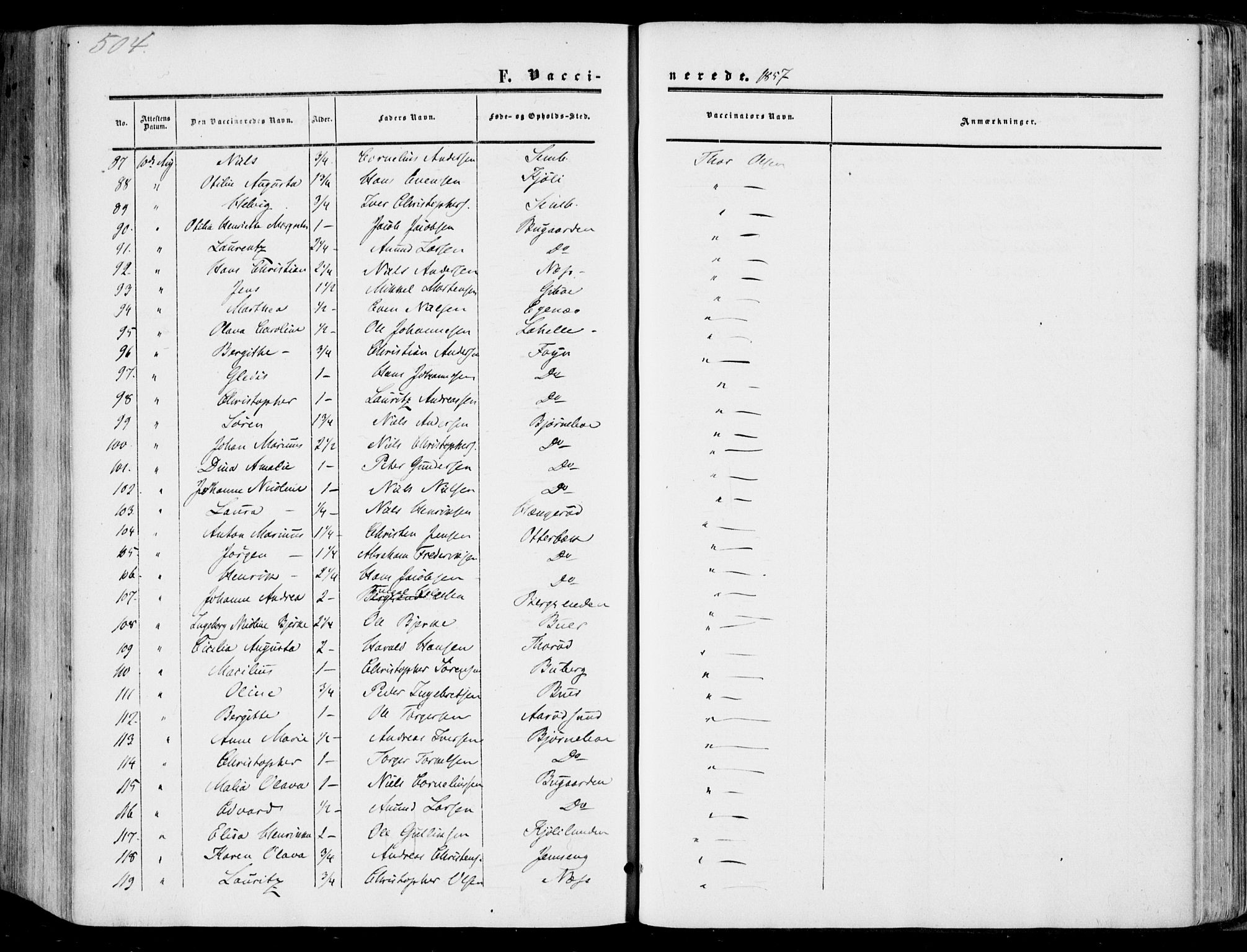 Nøtterøy kirkebøker, AV/SAKO-A-354/F/Fa/L0006: Parish register (official) no. I 6, 1852-1864, p. 504