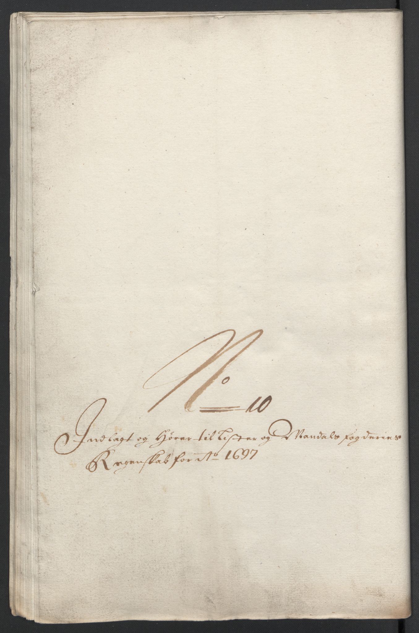 Rentekammeret inntil 1814, Reviderte regnskaper, Fogderegnskap, AV/RA-EA-4092/R43/L2546: Fogderegnskap Lista og Mandal, 1696-1697, p. 263