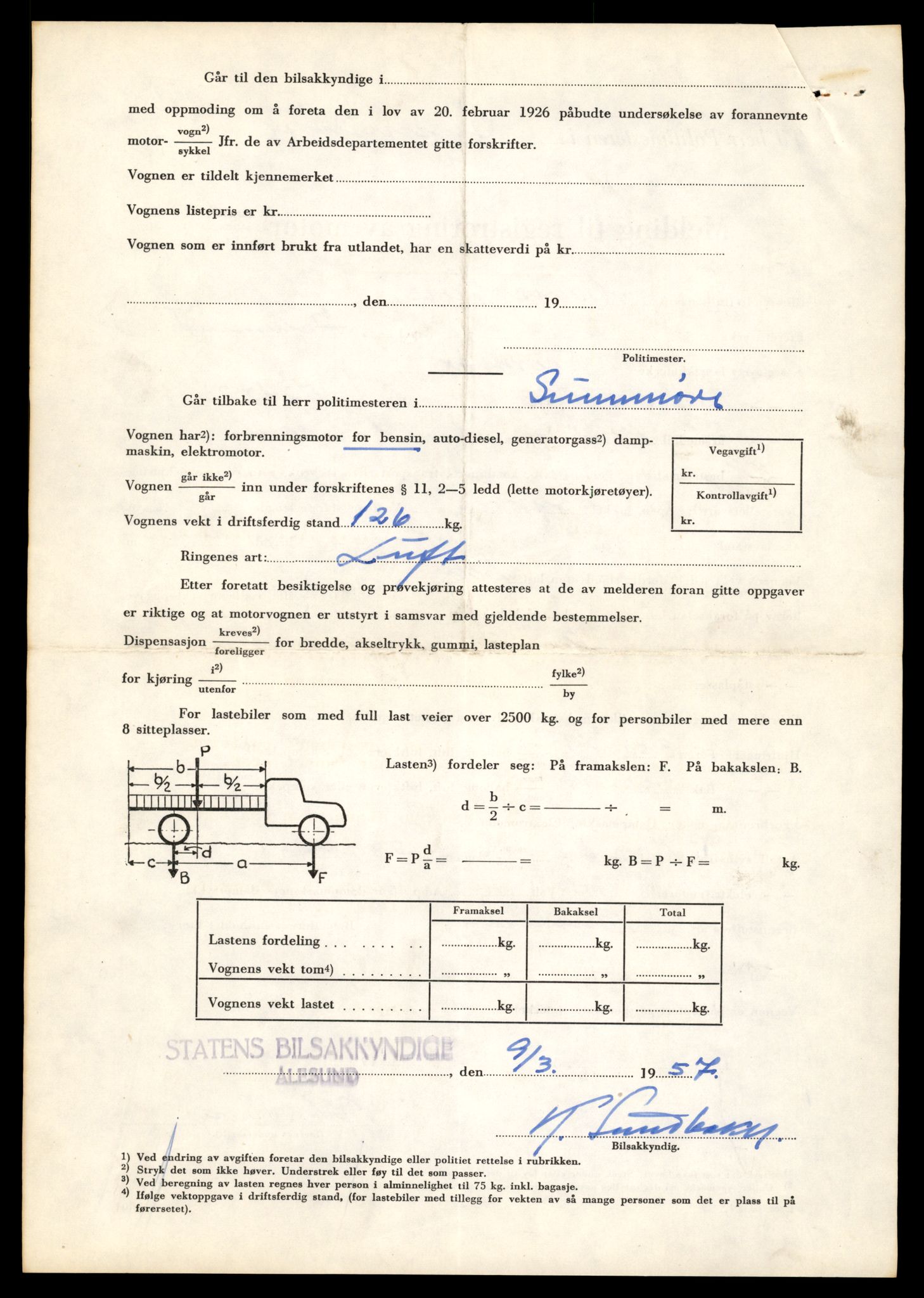 Møre og Romsdal vegkontor - Ålesund trafikkstasjon, AV/SAT-A-4099/F/Fe/L0040: Registreringskort for kjøretøy T 13531 - T 13709, 1927-1998, p. 1098