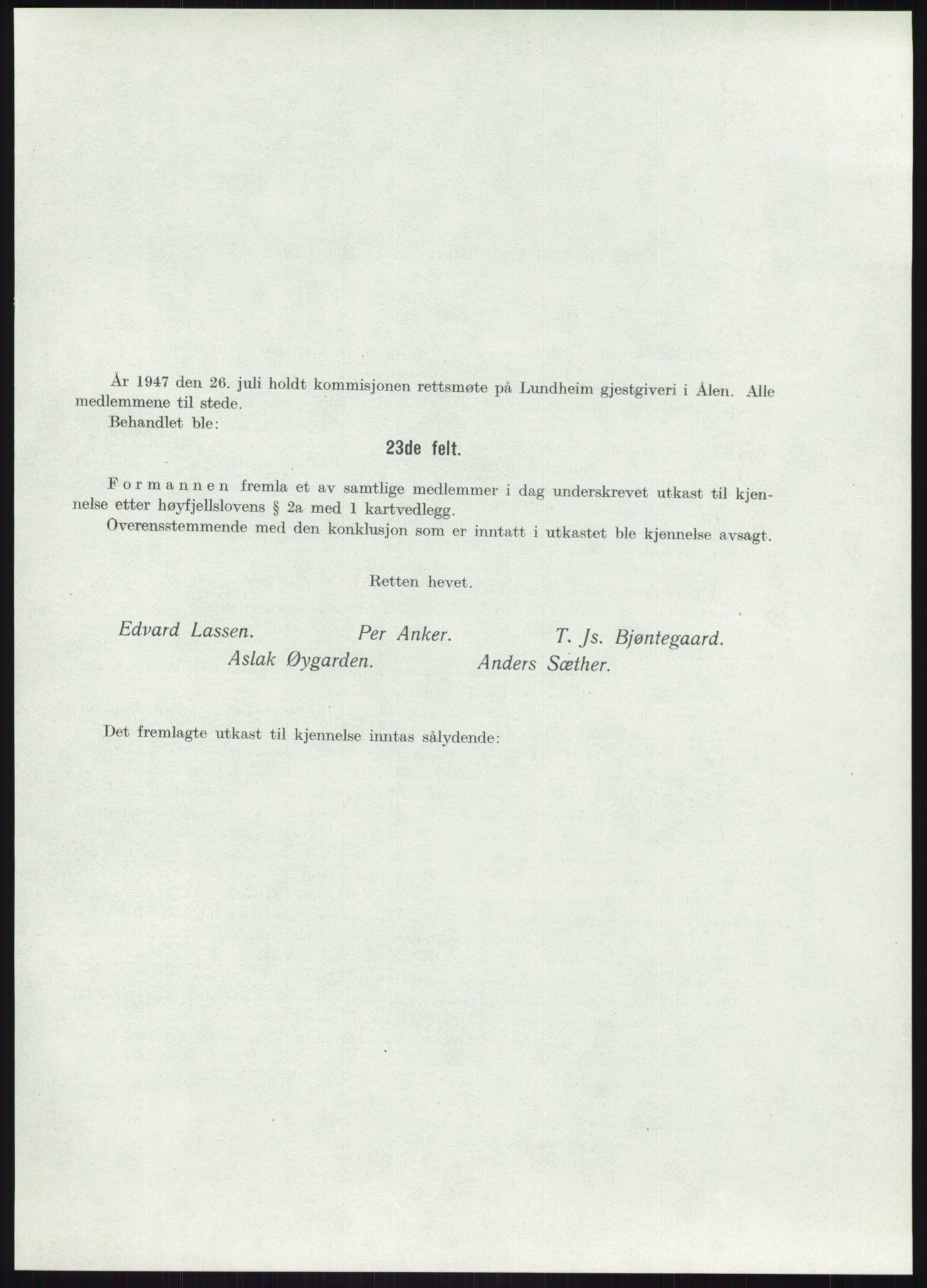 Høyfjellskommisjonen, AV/RA-S-1546/X/Xa/L0001: Nr. 1-33, 1909-1953, p. 6687