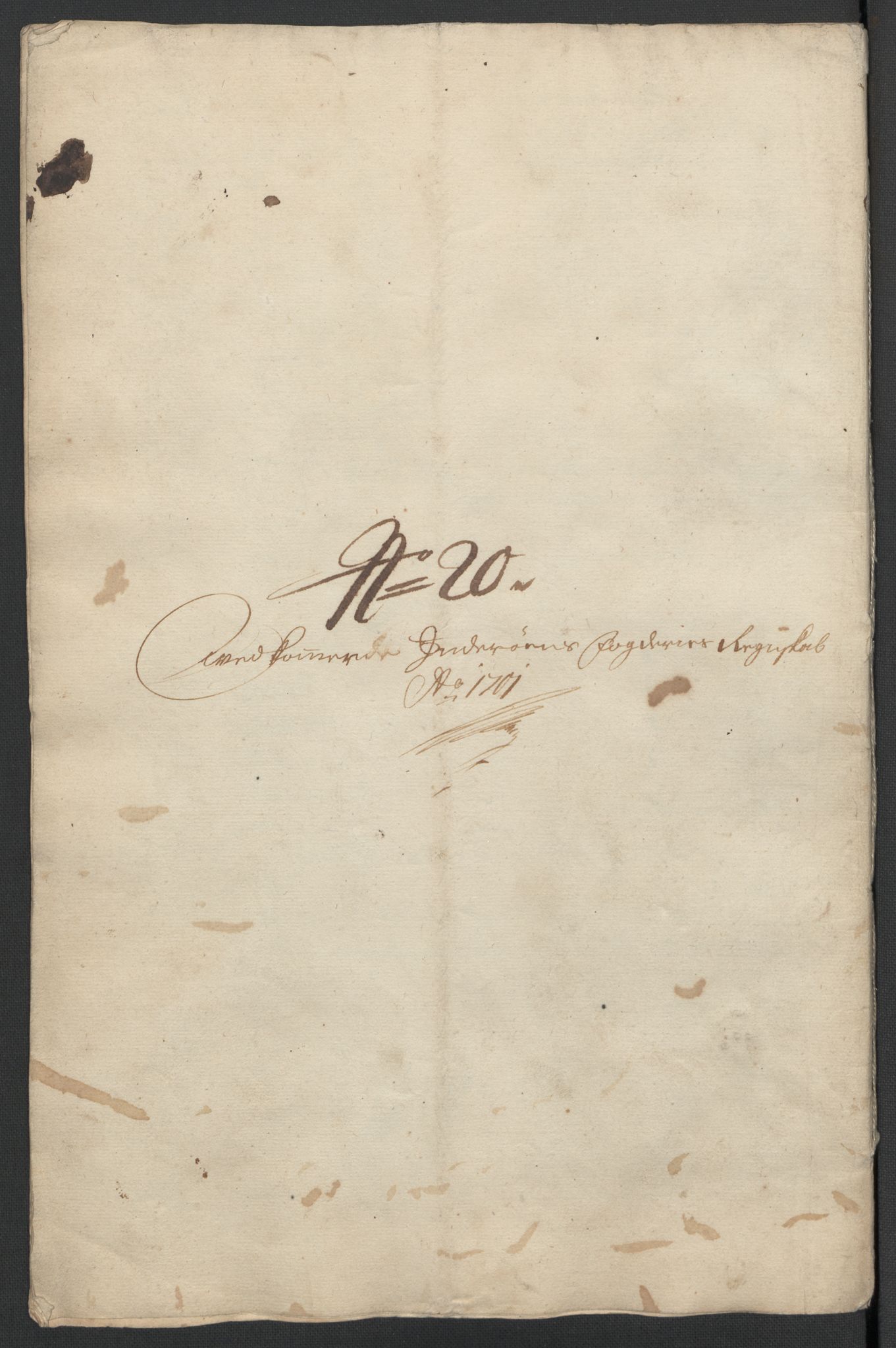 Rentekammeret inntil 1814, Reviderte regnskaper, Fogderegnskap, RA/EA-4092/R63/L4312: Fogderegnskap Inderøy, 1701-1702, p. 119