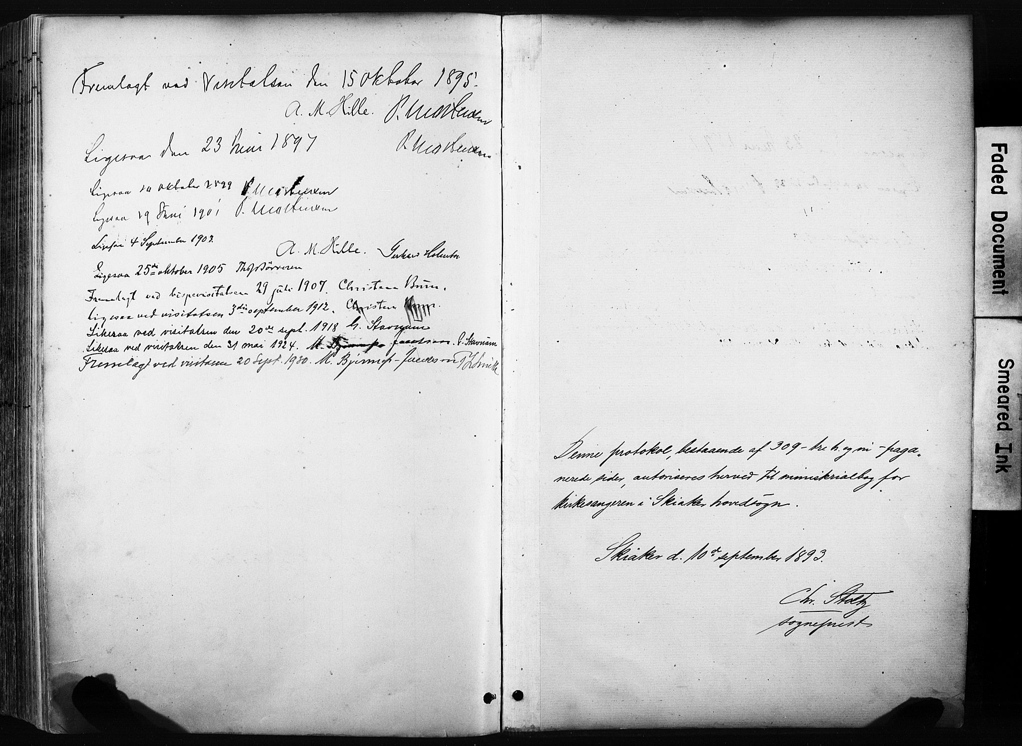 Skjåk prestekontor, SAH/PREST-072/H/Ha/Hab/L0003: Parish register (copy) no. 3, 1893-1932