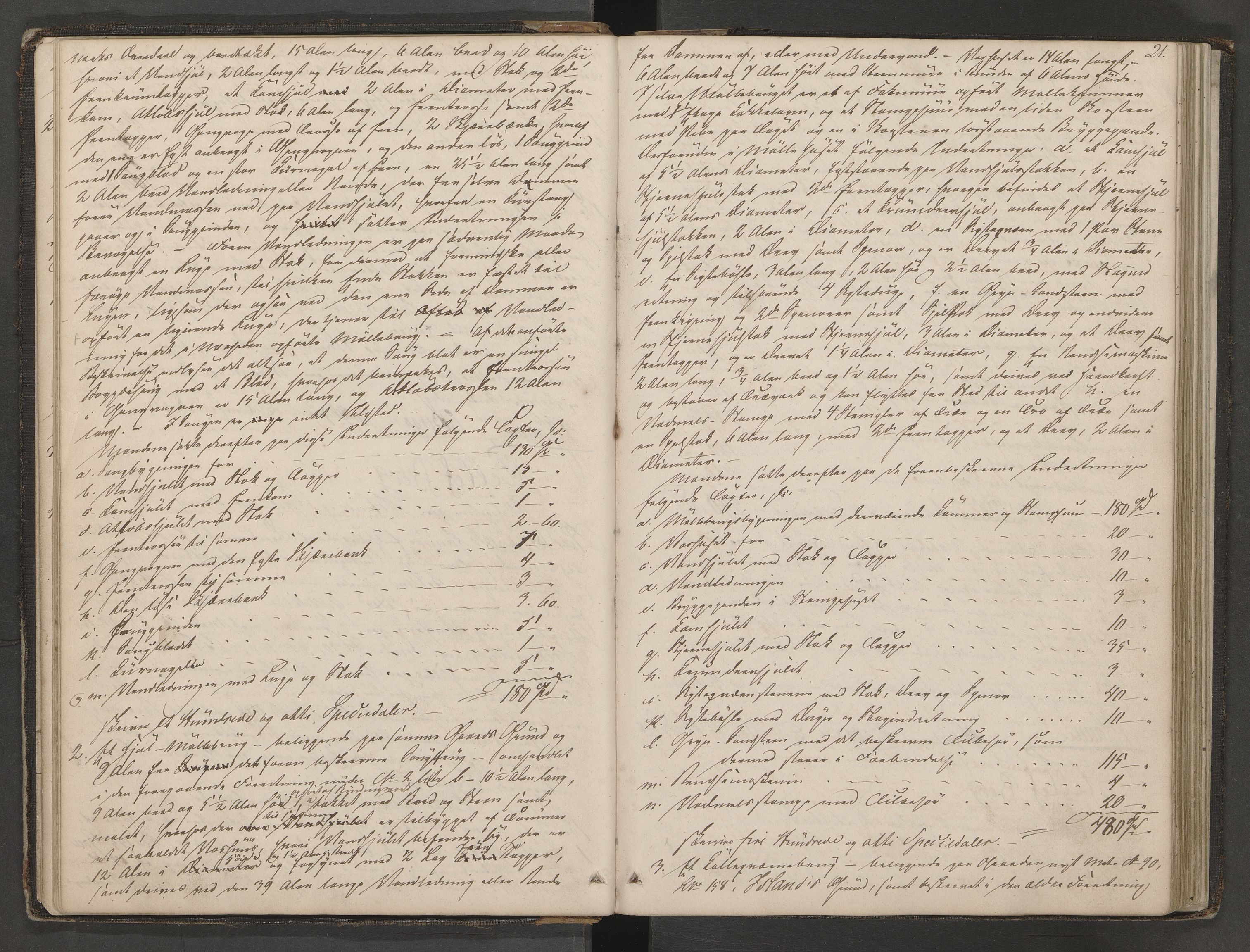 Botne lensmannskontor, AV/SAKO-A-534/Y/Yf/Yfa/L0001: Branntakstprotokoll, 1846-1869