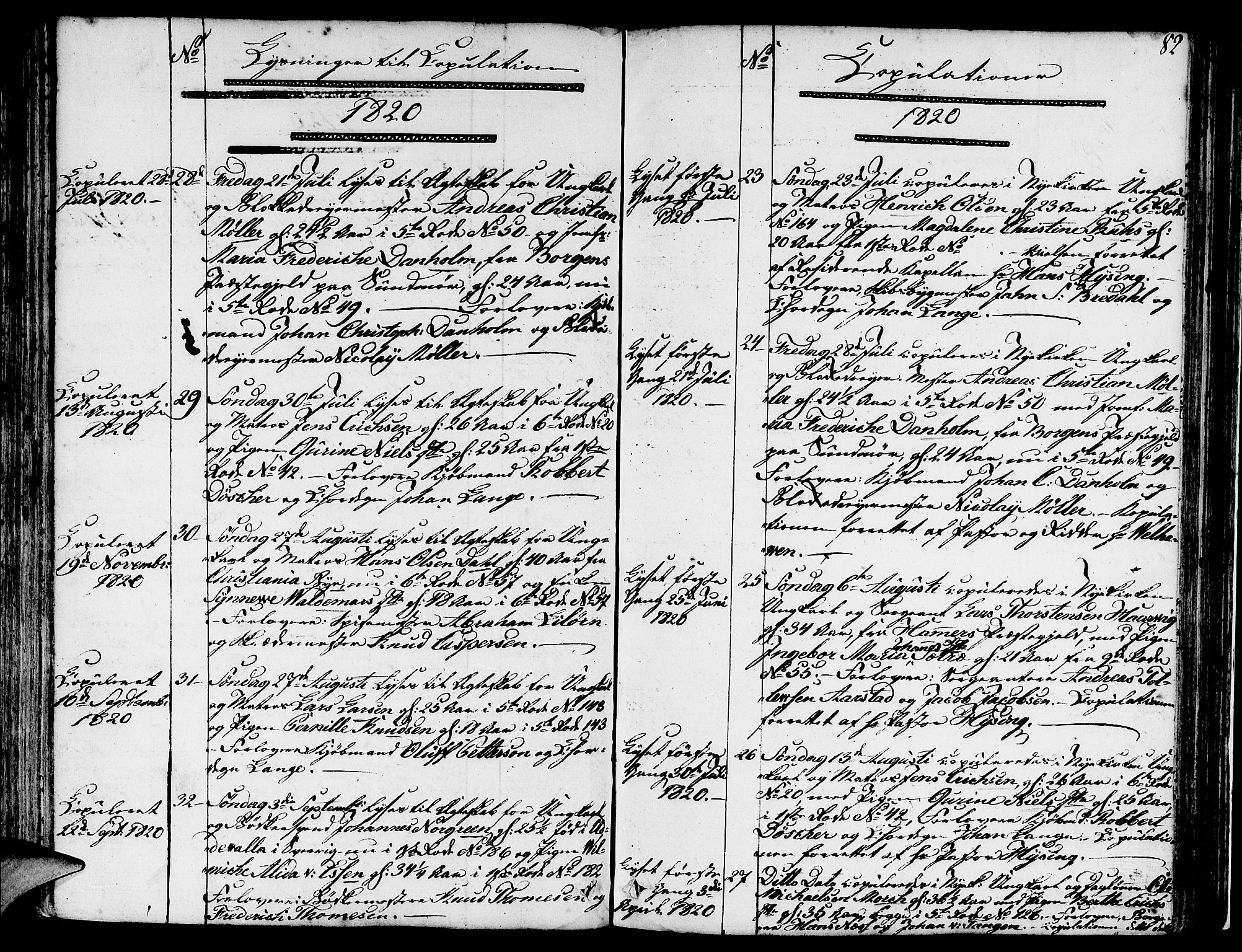 Nykirken Sokneprestembete, SAB/A-77101/H/Hab: Parish register (copy) no. A 2, 1782-1847, p. 82