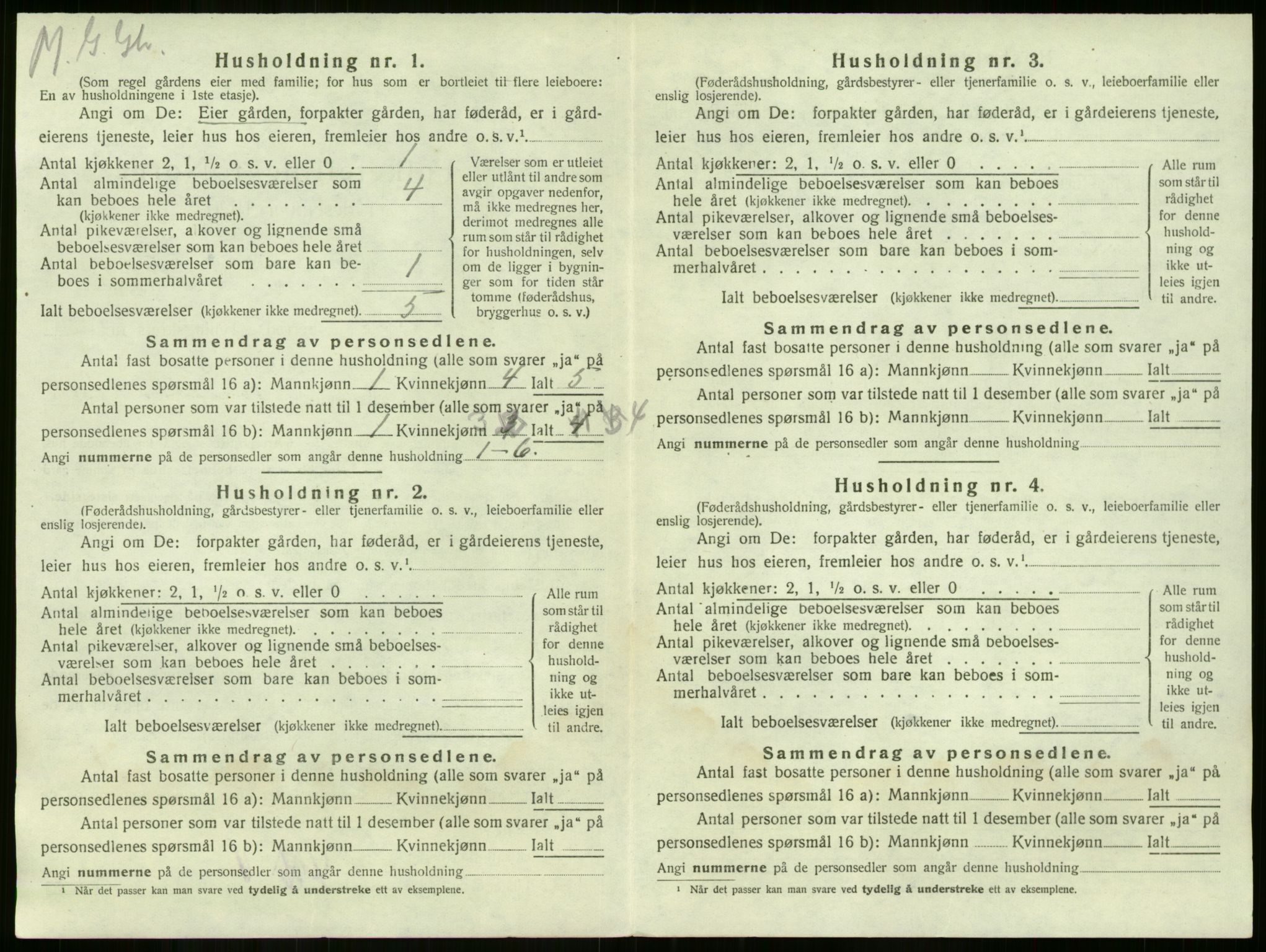 SAKO, 1920 census for Nøtterøy, 1920, p. 677