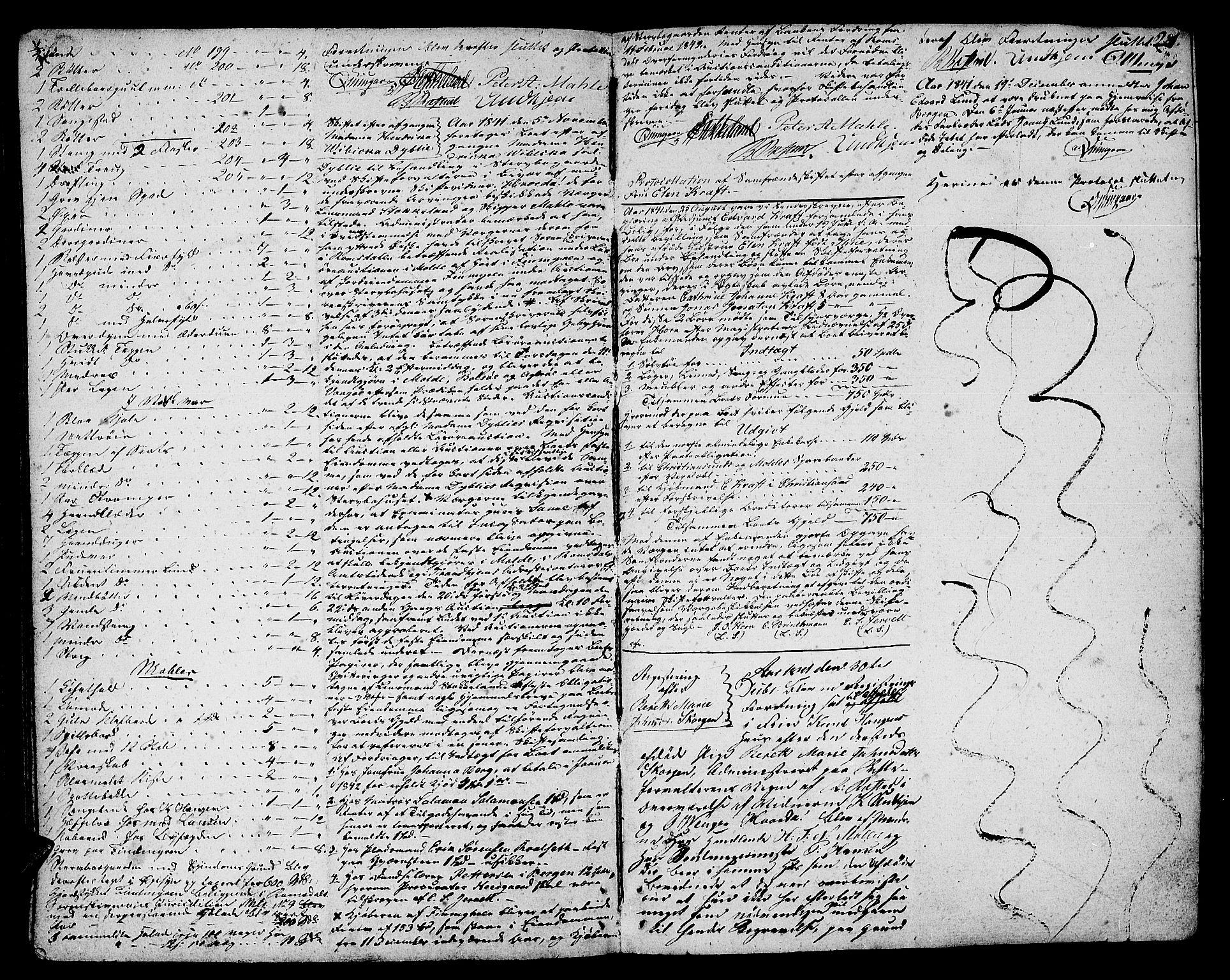 Molde byfogd, AV/SAT-A-0025/3/3Aa/L0005: Skifteprotokoll, 1822-1841, p. 280b-281a