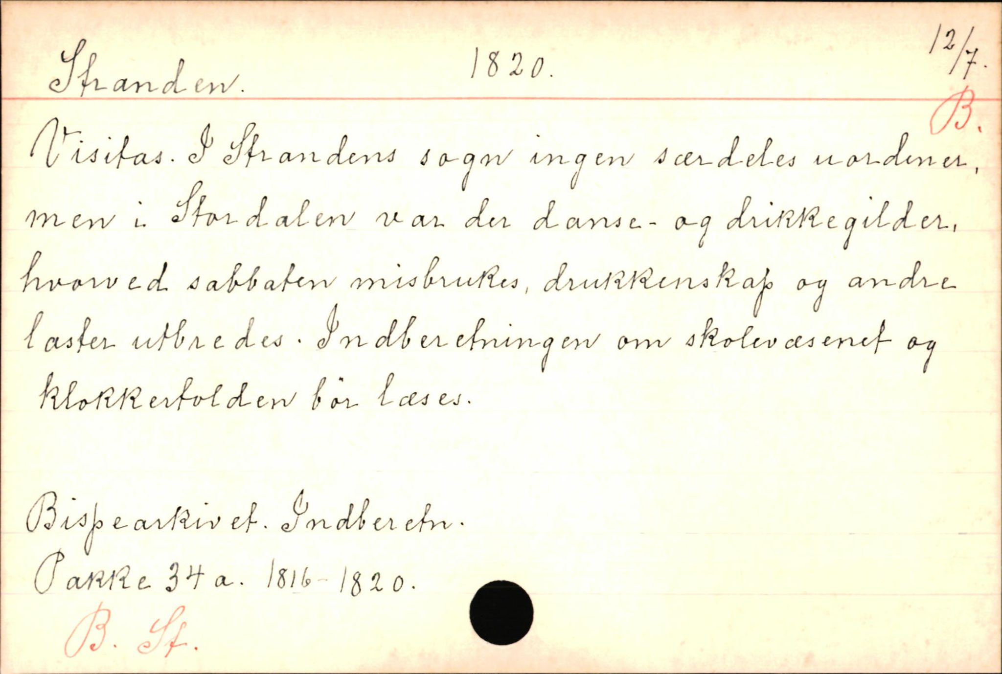 Haugen, Johannes - lærer, AV/SAB-SAB/PA-0036/01/L0001: Om klokkere og lærere, 1521-1904, p. 11019