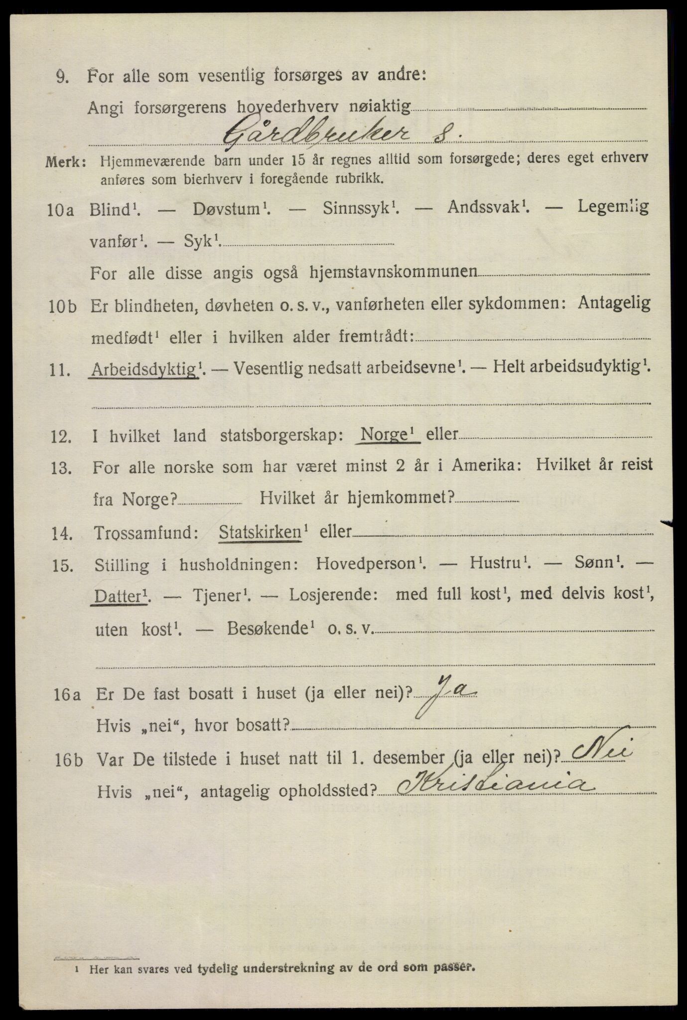 SAKO, 1920 census for Ål, 1920, p. 2385