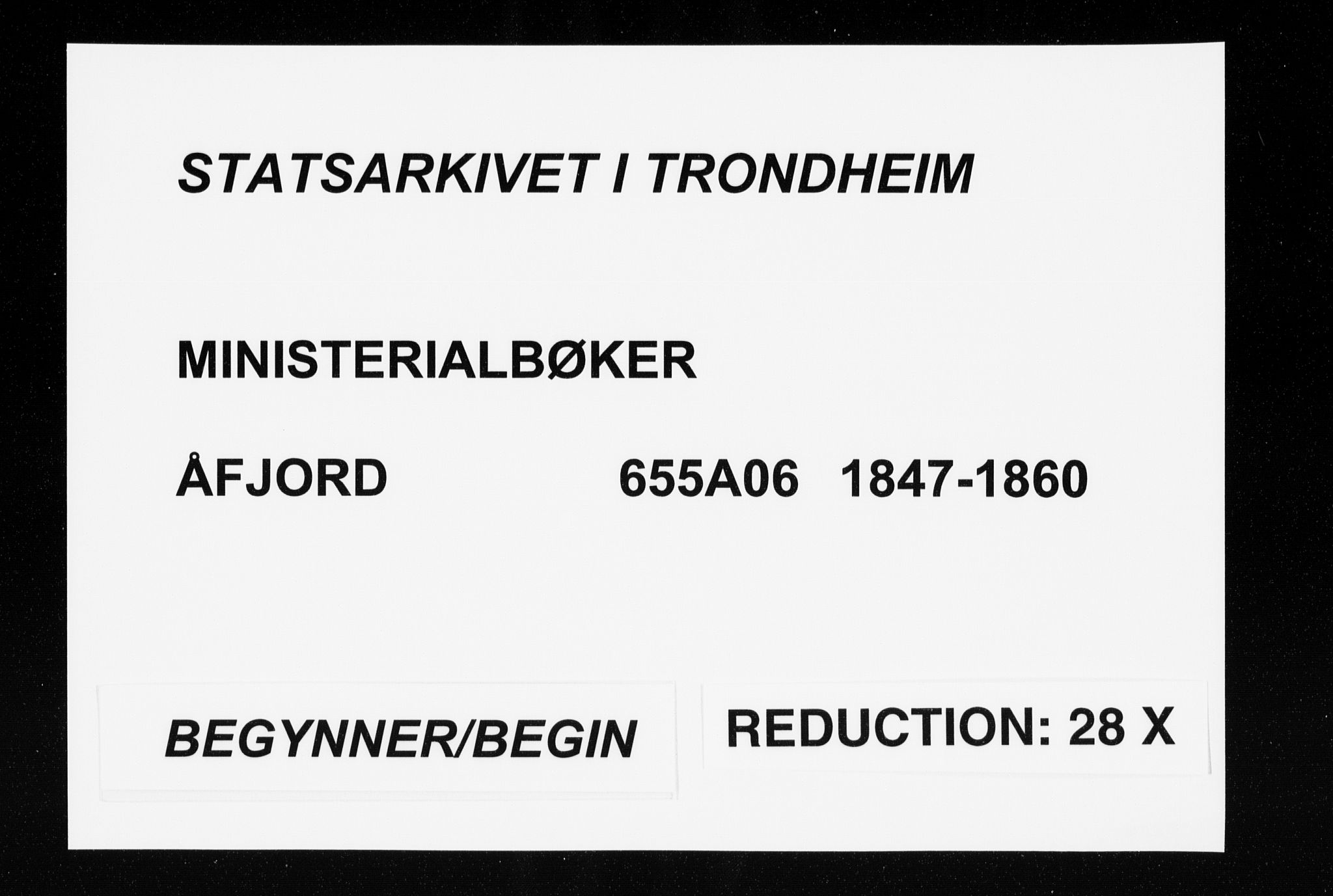 Ministerialprotokoller, klokkerbøker og fødselsregistre - Sør-Trøndelag, SAT/A-1456/655/L0677: Parish register (official) no. 655A06, 1847-1860