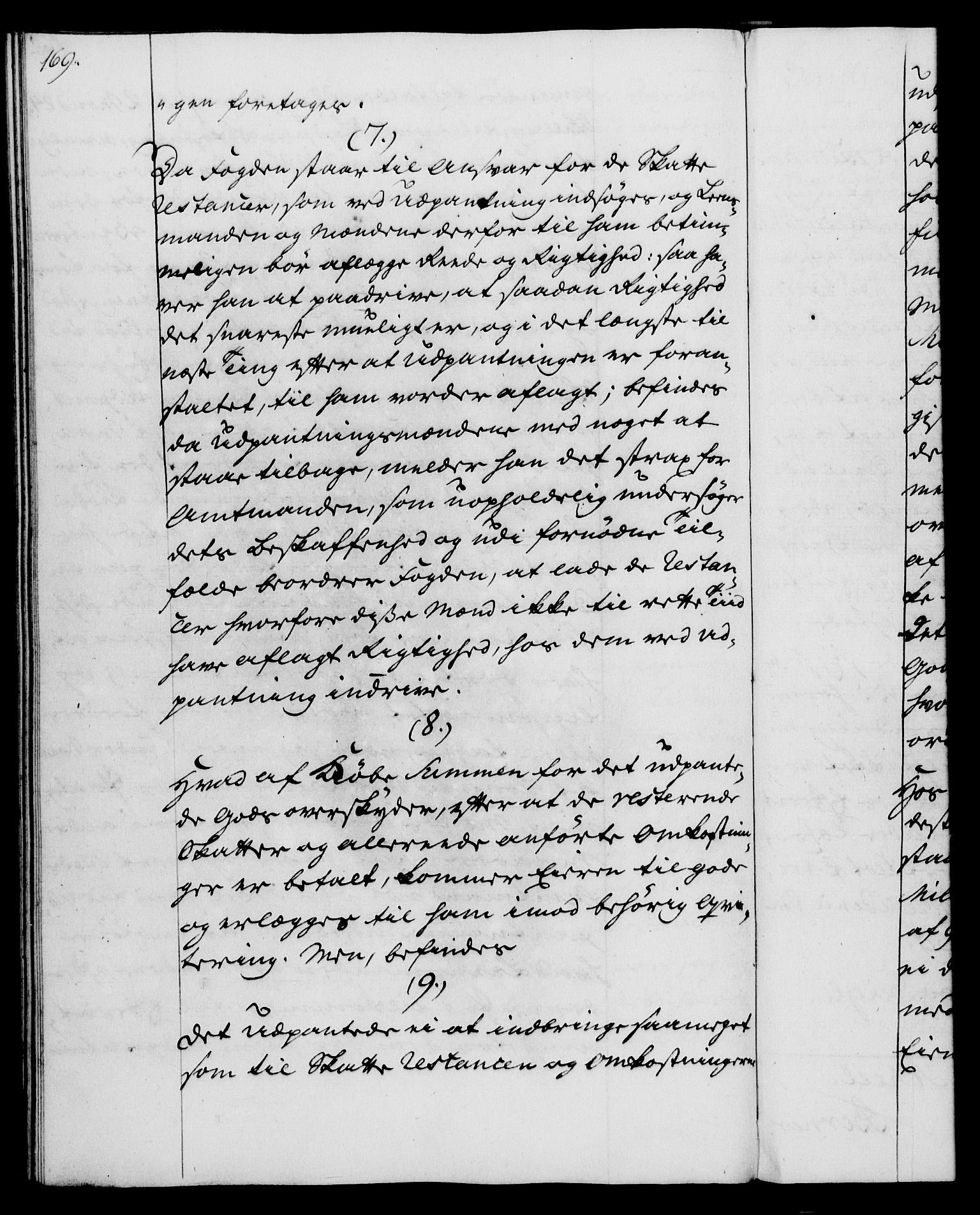 Rentekammeret, Kammerkanselliet, AV/RA-EA-3111/G/Gg/Gga/L0008: Norsk ekspedisjonsprotokoll med register (merket RK 53.8), 1768-1771, p. 169