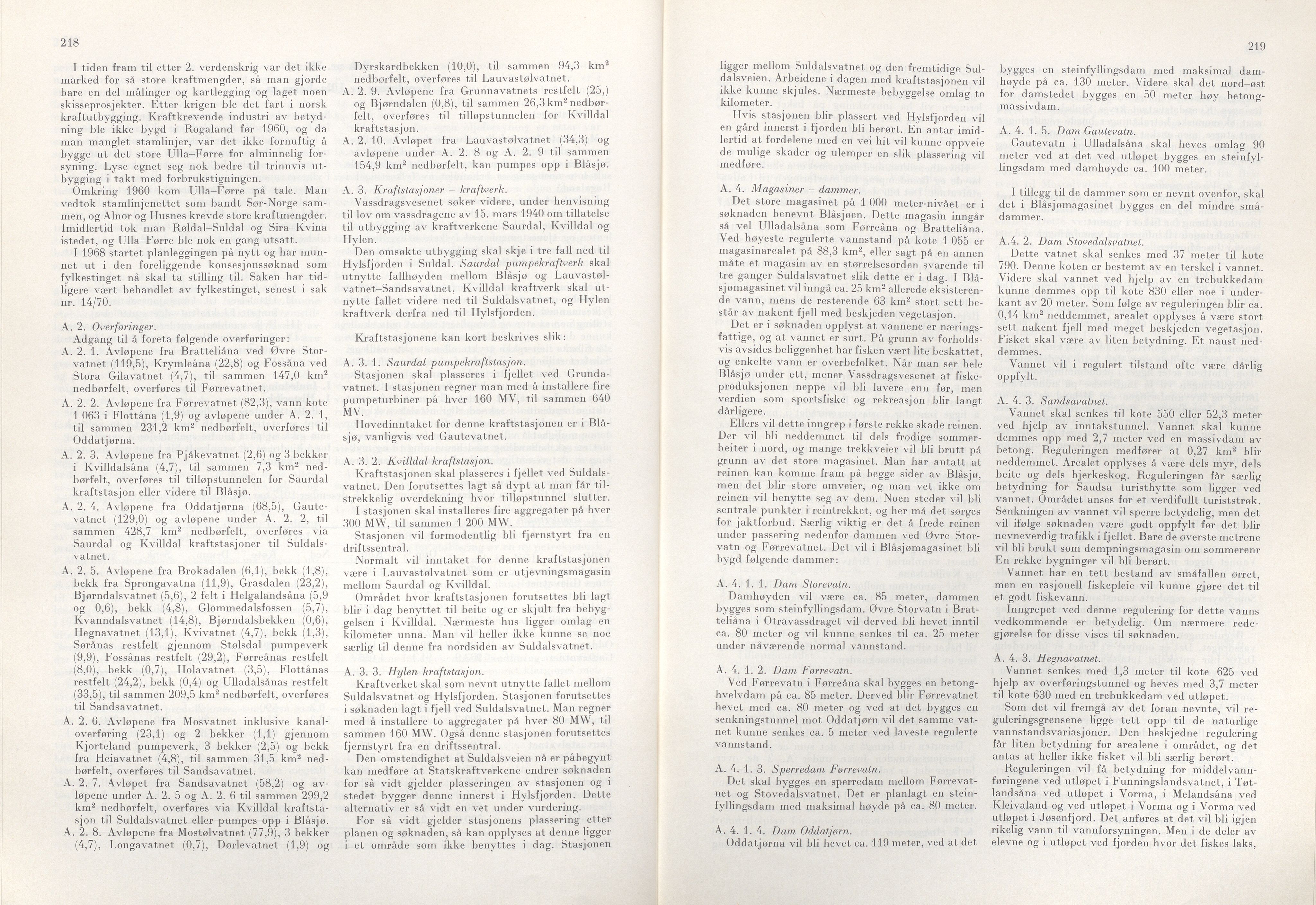 Rogaland fylkeskommune - Fylkesrådmannen , IKAR/A-900/A/Aa/Aaa/L0092: Møtebok , 1972, p. 218-219