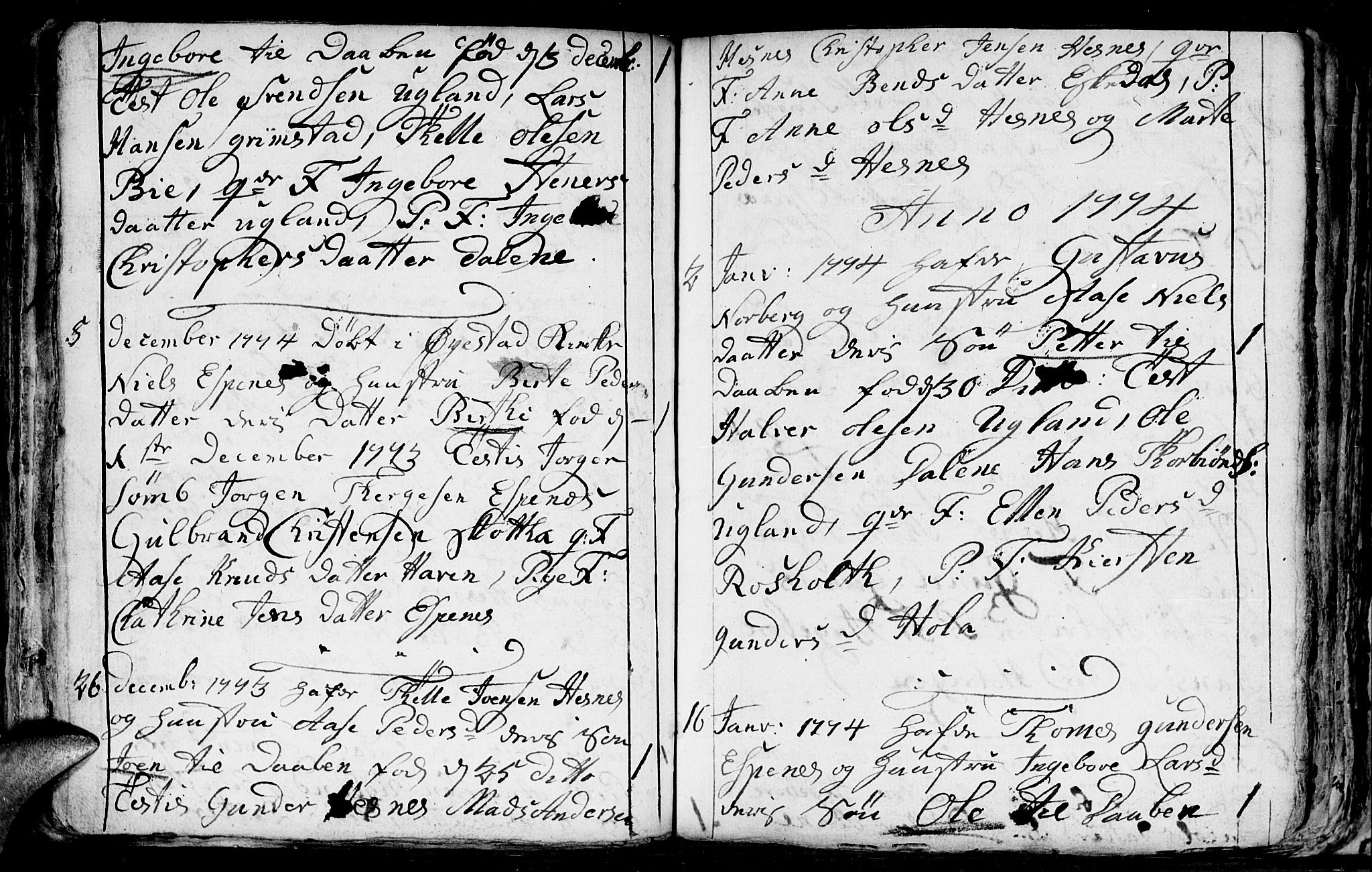 Fjære sokneprestkontor, SAK/1111-0011/F/Fb/L0004: Parish register (copy) no. B 4, 1766-1785, p. 97b-98a