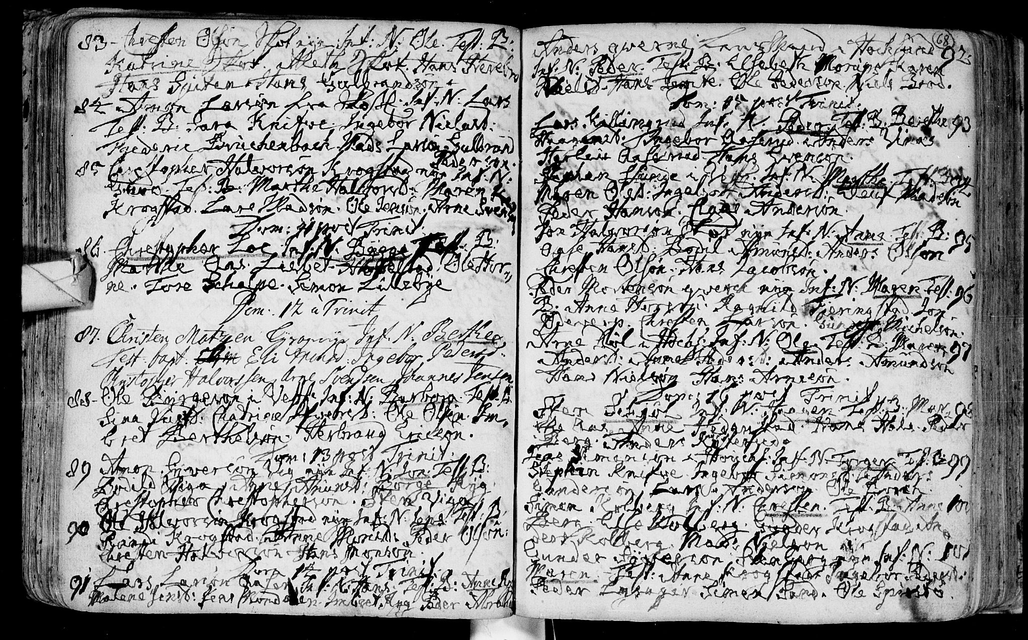Eiker kirkebøker, SAKO/A-4/F/Fa/L0003: Parish register (official) no. I 3, 1724-1753, p. 68