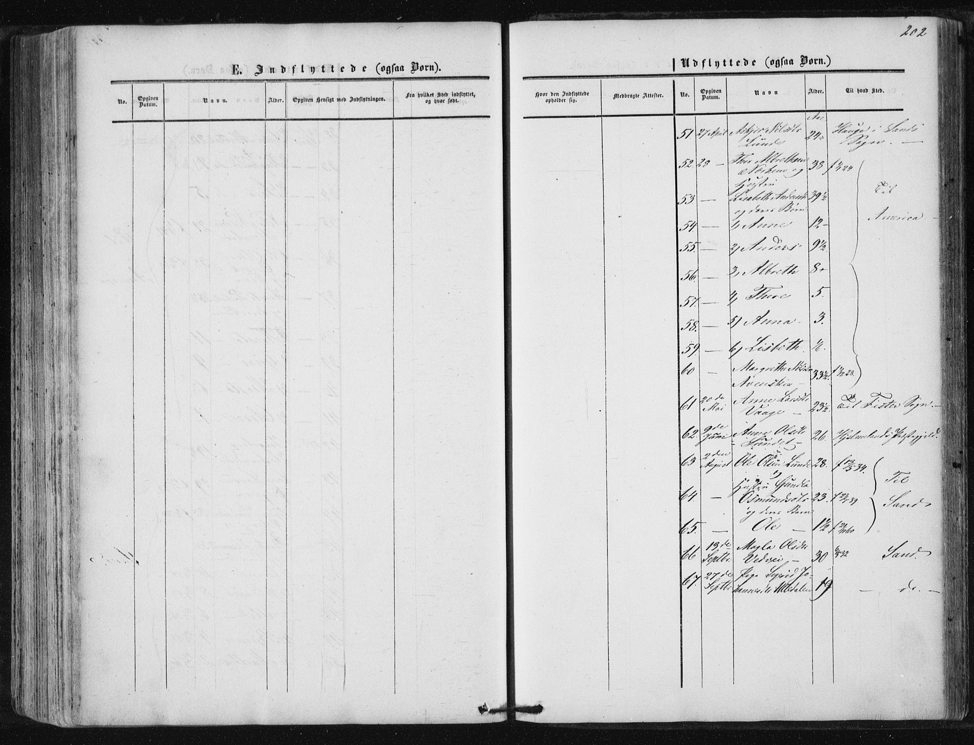 Suldal sokneprestkontor, AV/SAST-A-101845/01/IV/L0009: Parish register (official) no. A 9, 1854-1868, p. 202