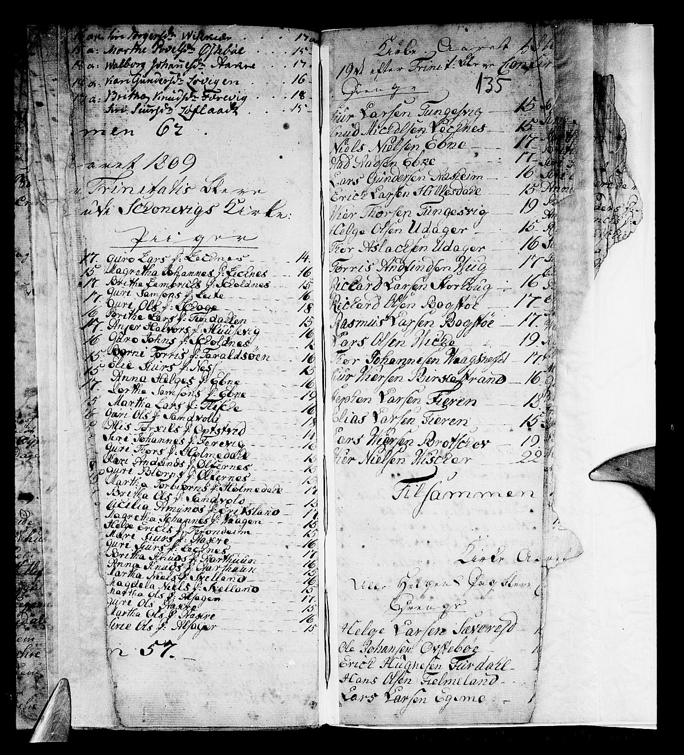 Skånevik sokneprestembete, AV/SAB-A-77801/H/Haa: Parish register (official) no. A 2, 1790-1824, p. 135