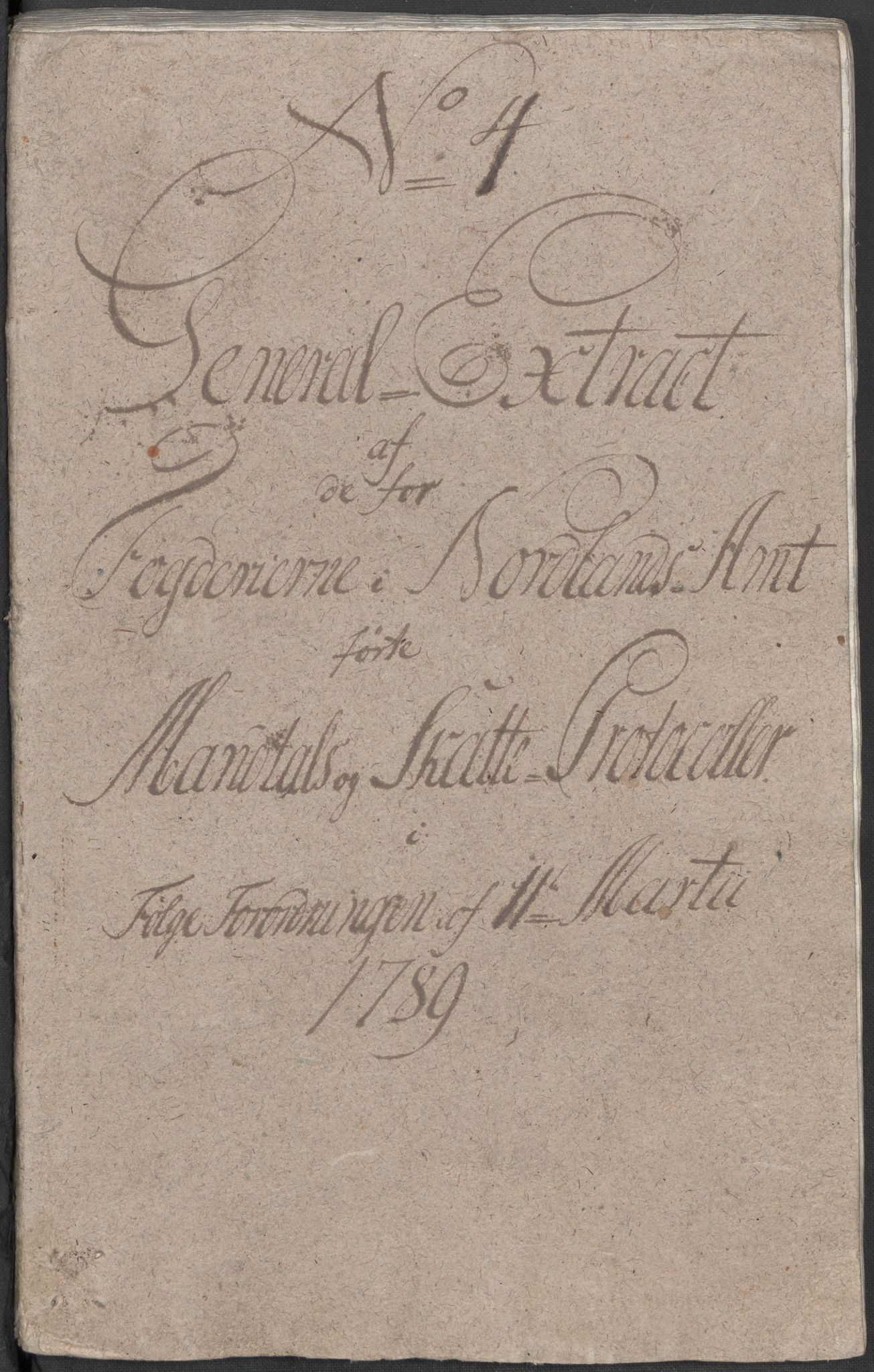 Rentekammeret inntil 1814, Reviderte regnskaper, Mindre regnskaper, RA/EA-4068/Rf/Rfe/L0014: Helgeland fogderi, 1789, p. 48