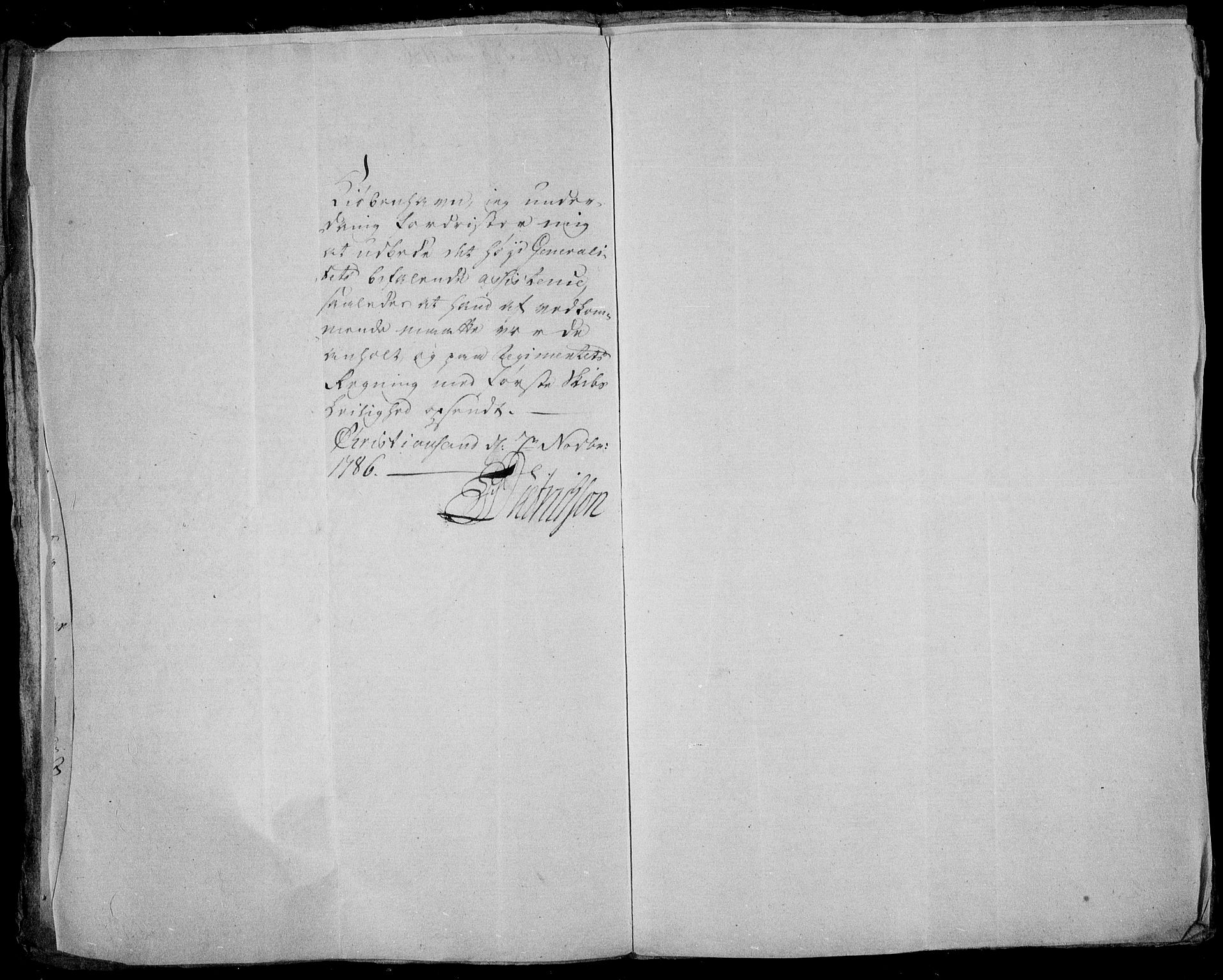 Danske Kanselli, Skapsaker, RA/EA-4061/F/L0101: Skap 16, pakke 7 VII, 1787, p. 1025