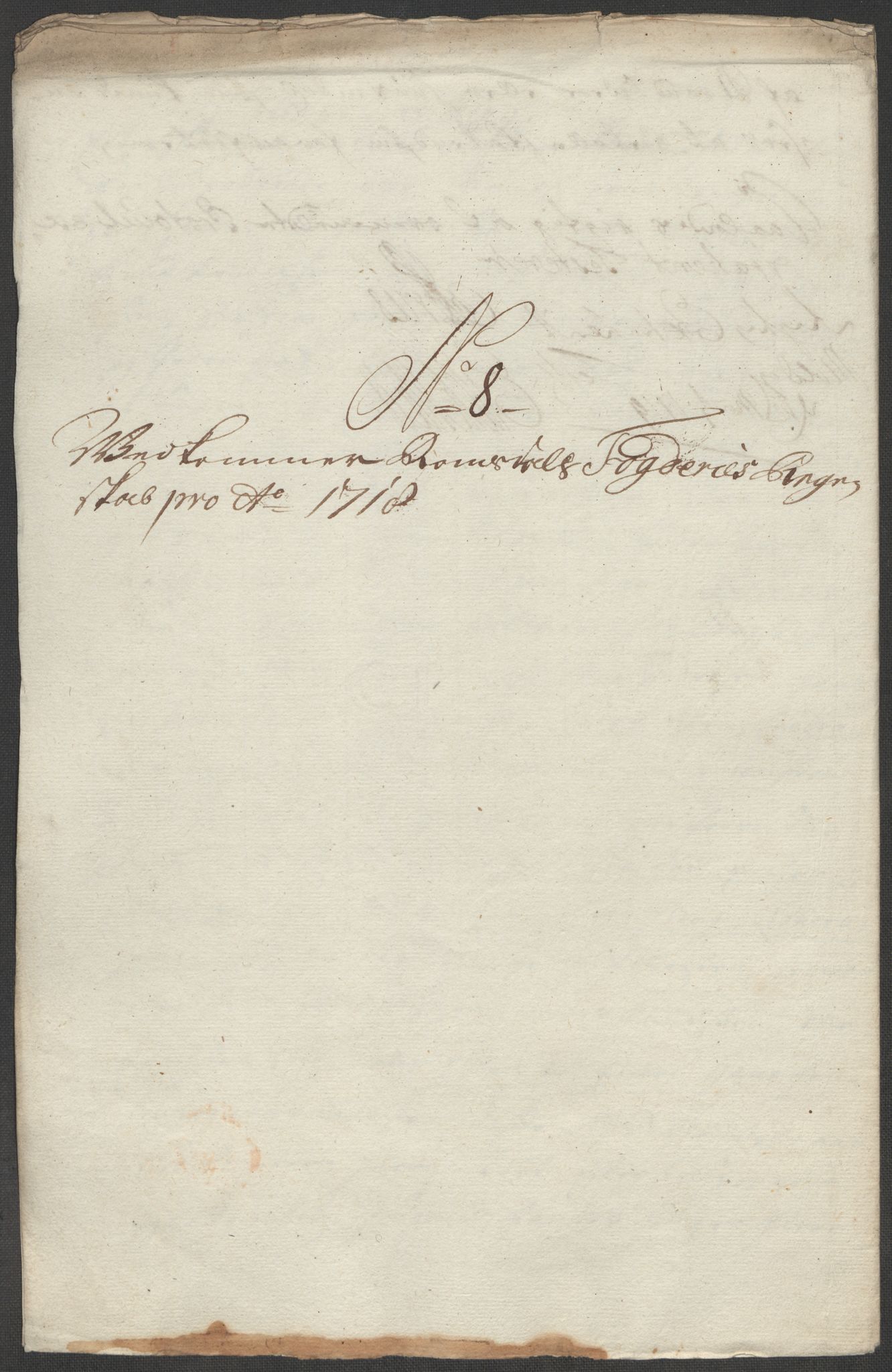 Rentekammeret inntil 1814, Reviderte regnskaper, Fogderegnskap, AV/RA-EA-4092/R55/L3665: Fogderegnskap Romsdal, 1718, p. 104