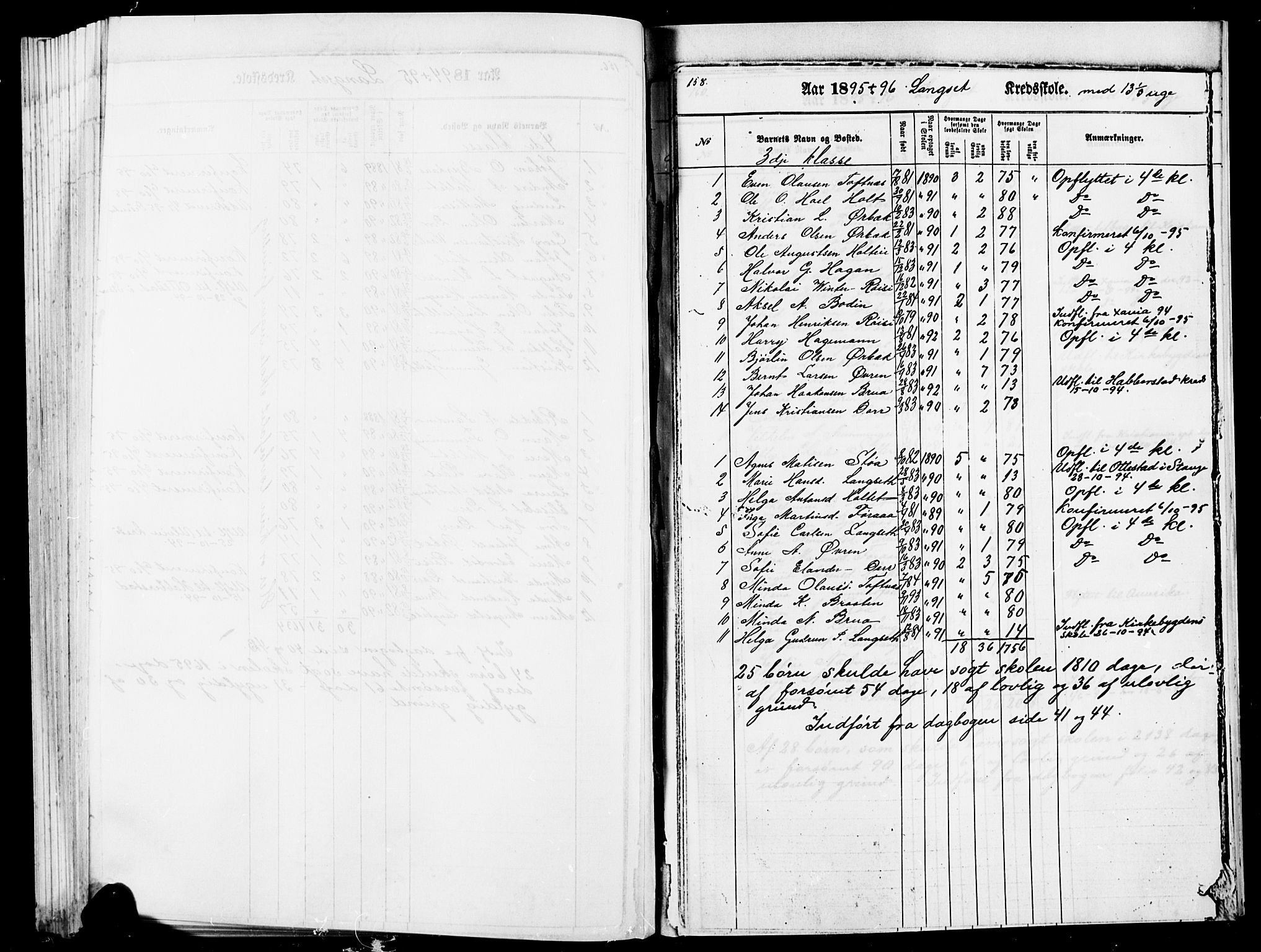 Eidsvoll prestekontor Kirkebøker, SAO/A-10888/O/Oa/L0004: Other parish register no. 4, 1870-1896, p. 158