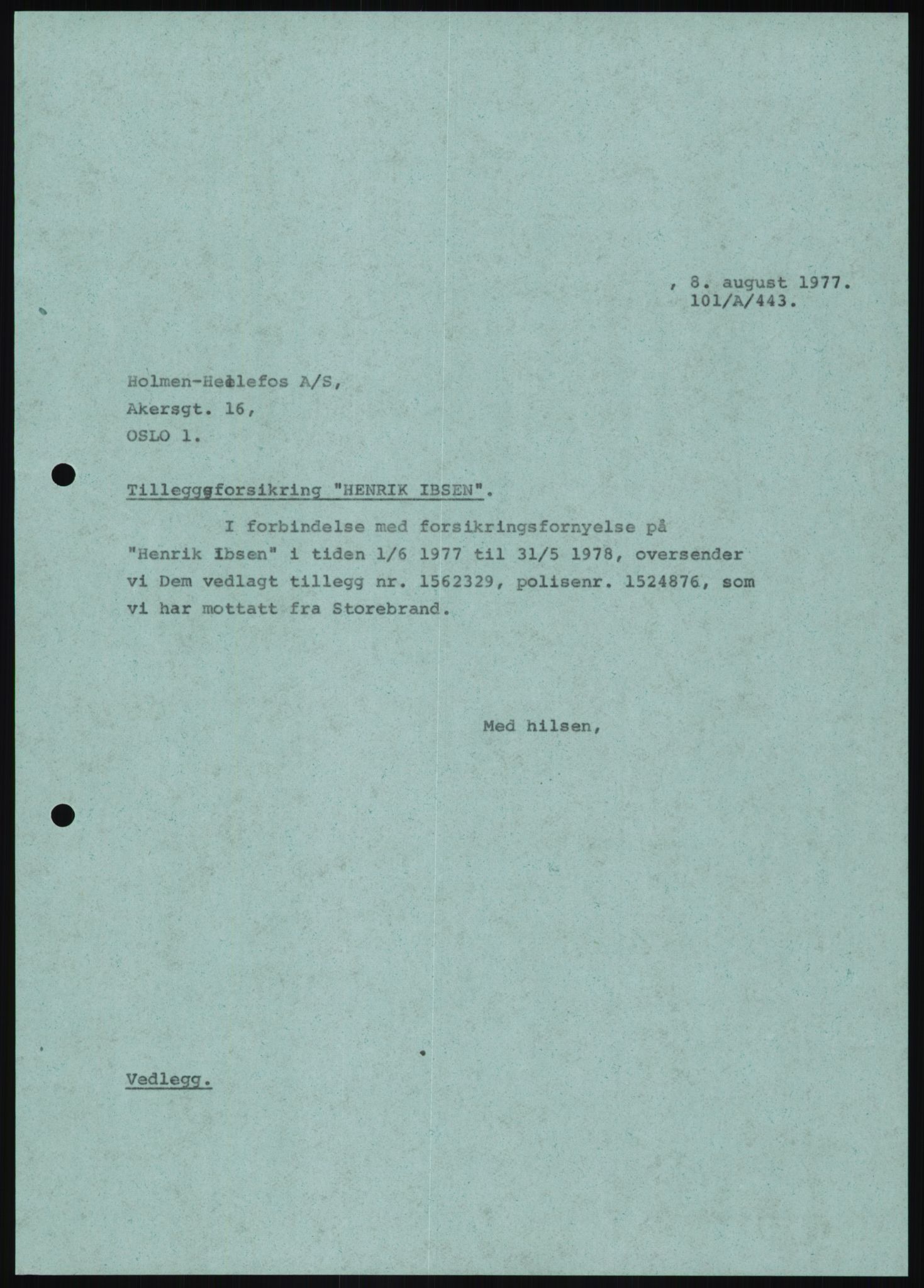 Pa 1503 - Stavanger Drilling AS, AV/SAST-A-101906/D/L0007: Korrespondanse og saksdokumenter, 1974-1981, p. 120