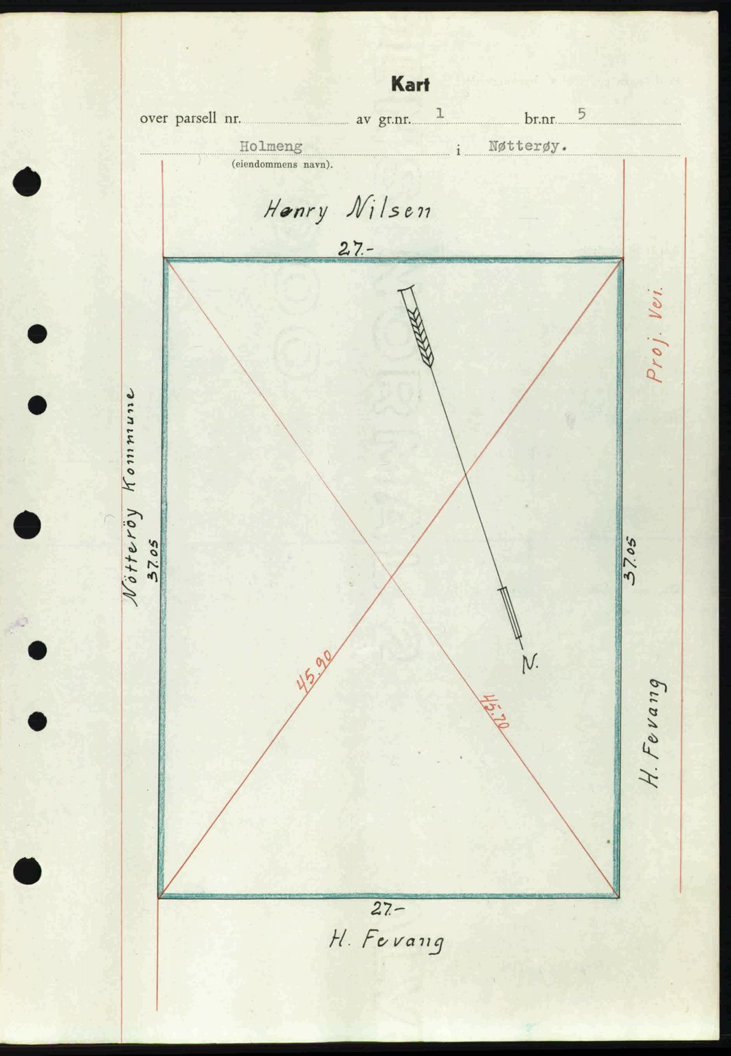 Tønsberg sorenskriveri, AV/SAKO-A-130/G/Ga/Gaa/L0014: Mortgage book no. A14, 1943-1944, Diary no: : 2589/1943