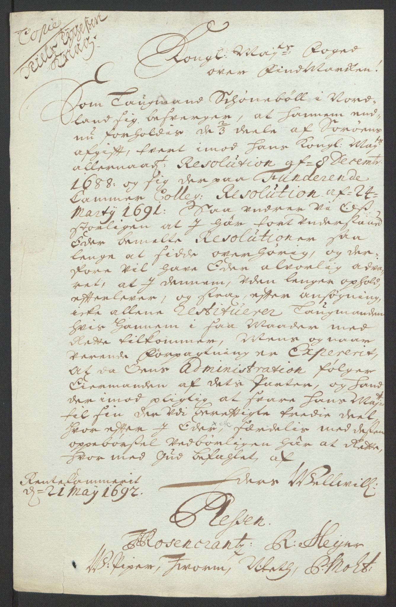 Rentekammeret inntil 1814, Reviderte regnskaper, Fogderegnskap, AV/RA-EA-4092/R69/L4851: Fogderegnskap Finnmark/Vardøhus, 1691-1700, p. 123