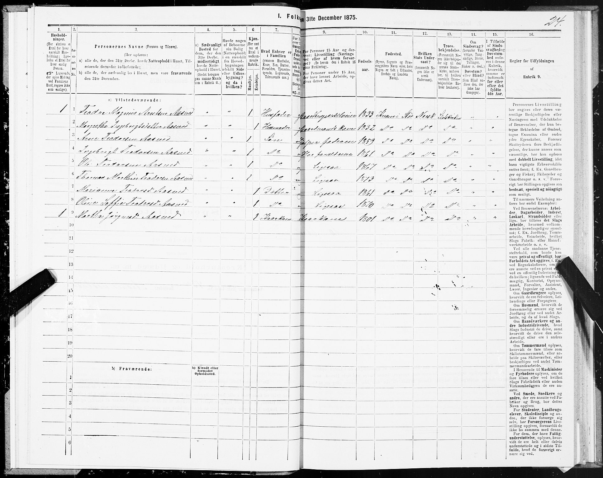 SAT, 1875 census for 1734P Stod, 1875, p. 2024