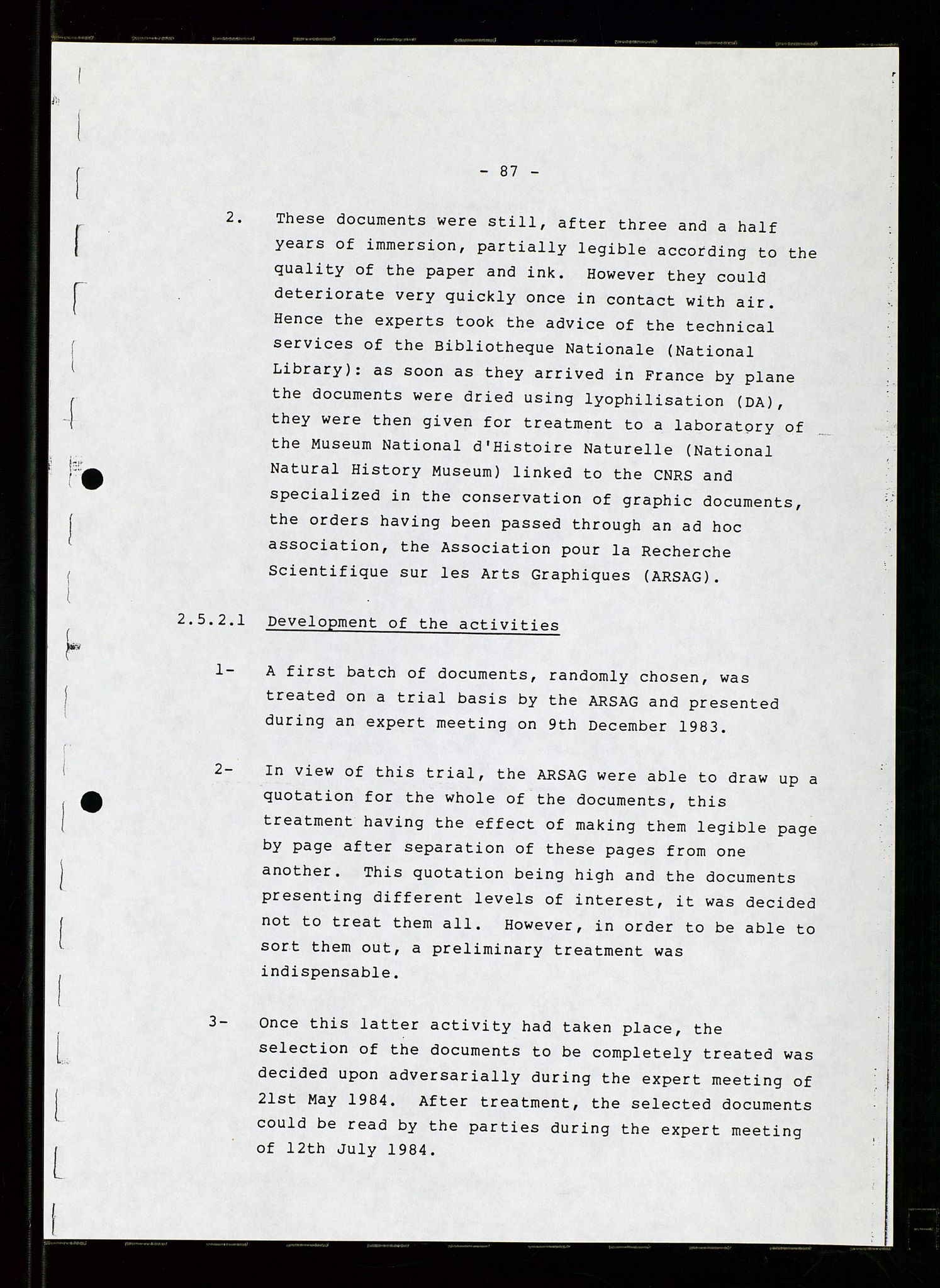 Pa 1503 - Stavanger Drilling AS, AV/SAST-A-101906/Da/L0007: Alexander L. Kielland - Rettssak i Paris, 1982-1988, p. 87