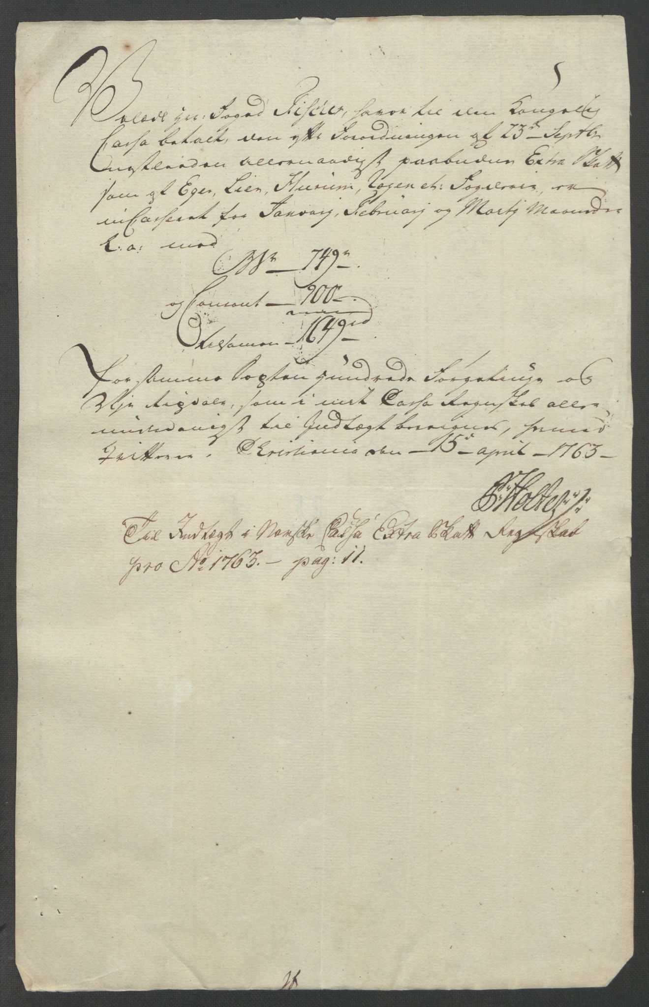 Rentekammeret inntil 1814, Reviderte regnskaper, Fogderegnskap, AV/RA-EA-4092/R31/L1833: Ekstraskatten Hurum, Røyken, Eiker, Lier og Buskerud, 1762-1764, p. 127