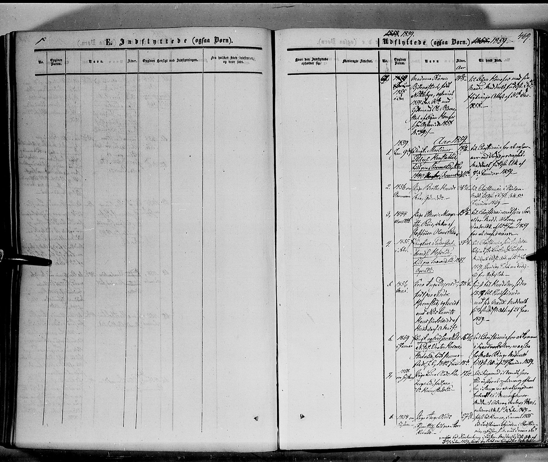 Stange prestekontor, SAH/PREST-002/K/L0012: Parish register (official) no. 12, 1852-1862, p. 469