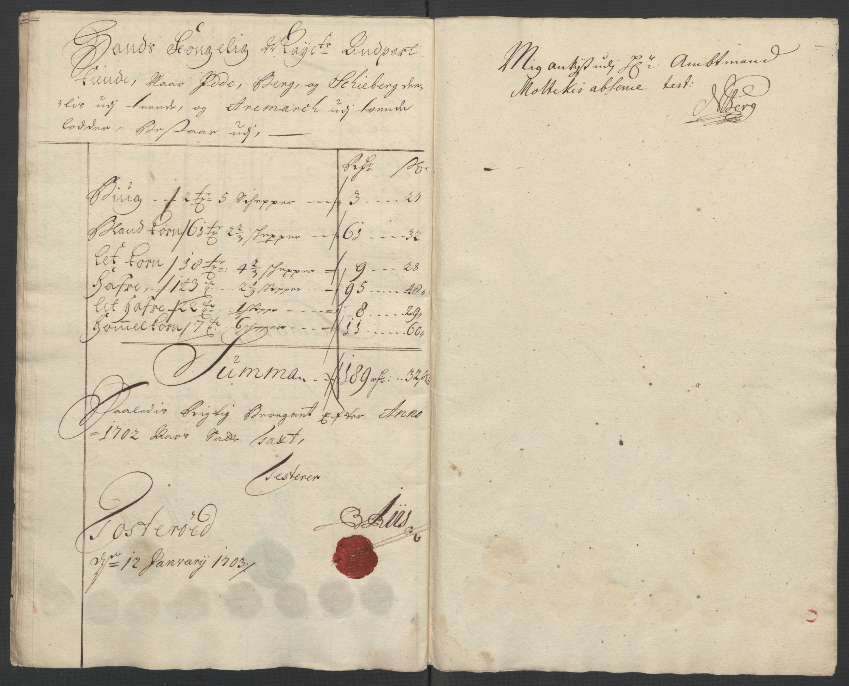 Rentekammeret inntil 1814, Reviderte regnskaper, Fogderegnskap, RA/EA-4092/R01/L0016: Fogderegnskap Idd og Marker, 1702-1703, p. 40